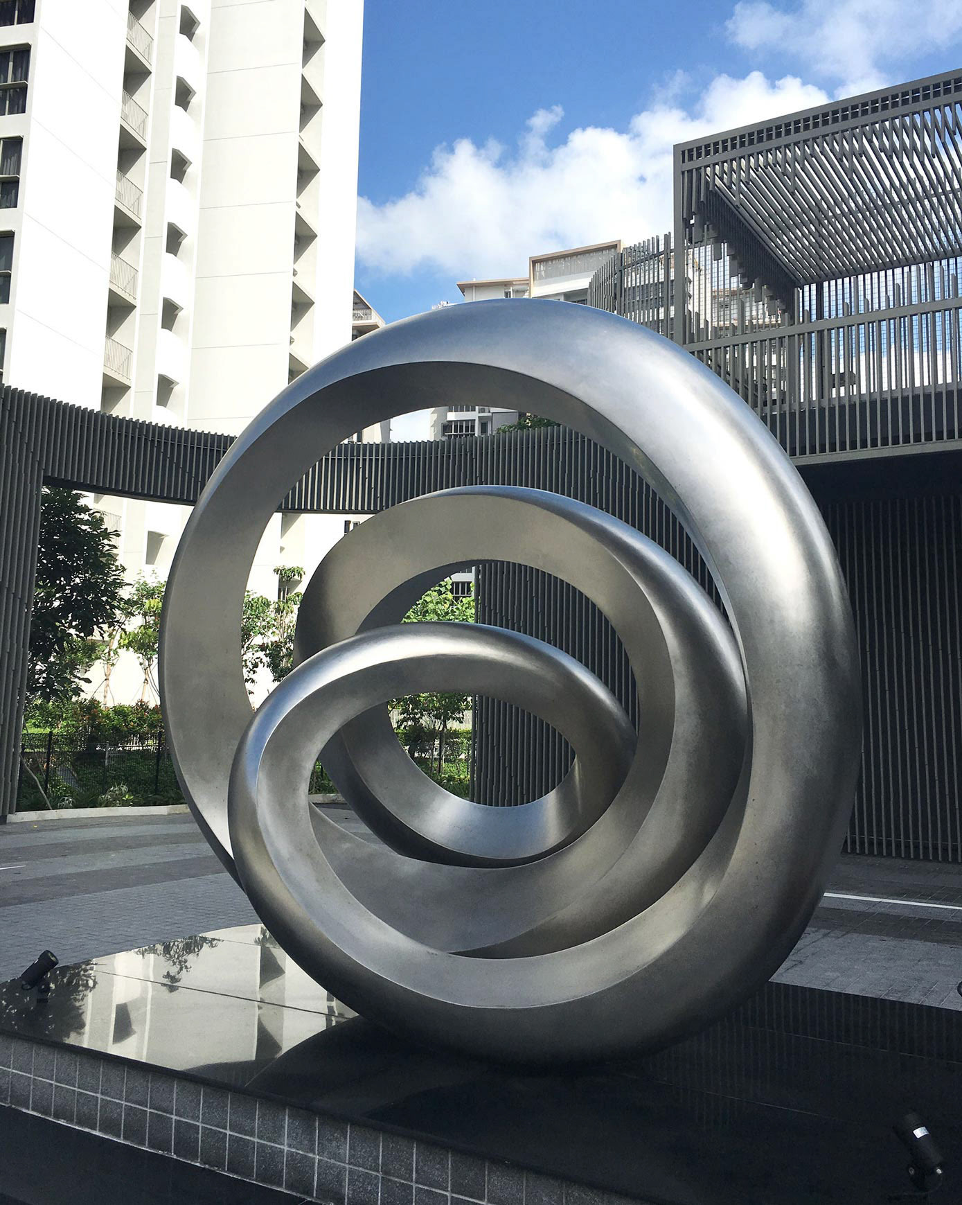 Ripples . Forged Stainless Steel . 2015