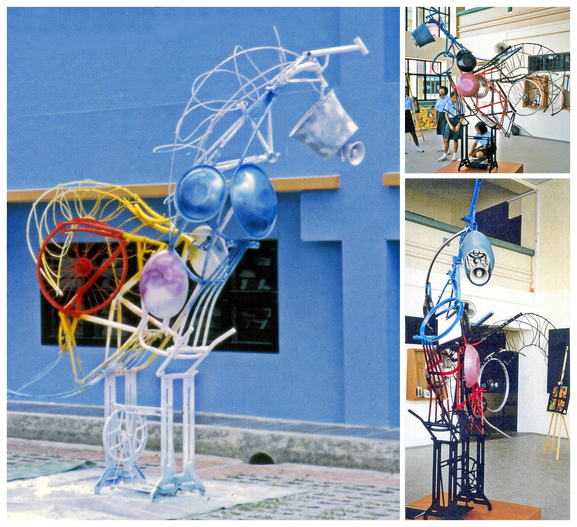 The Unicorn (Trash Revival) . Recycled Materials . 2002