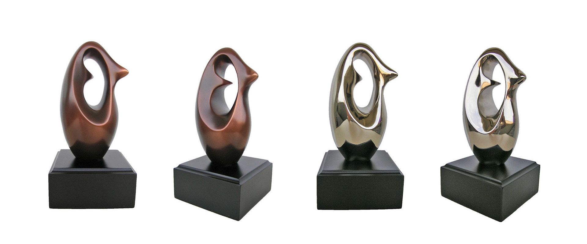 Benevolence Series #13 . Cast Resin (Plated with Copper / Nickel) . 2007