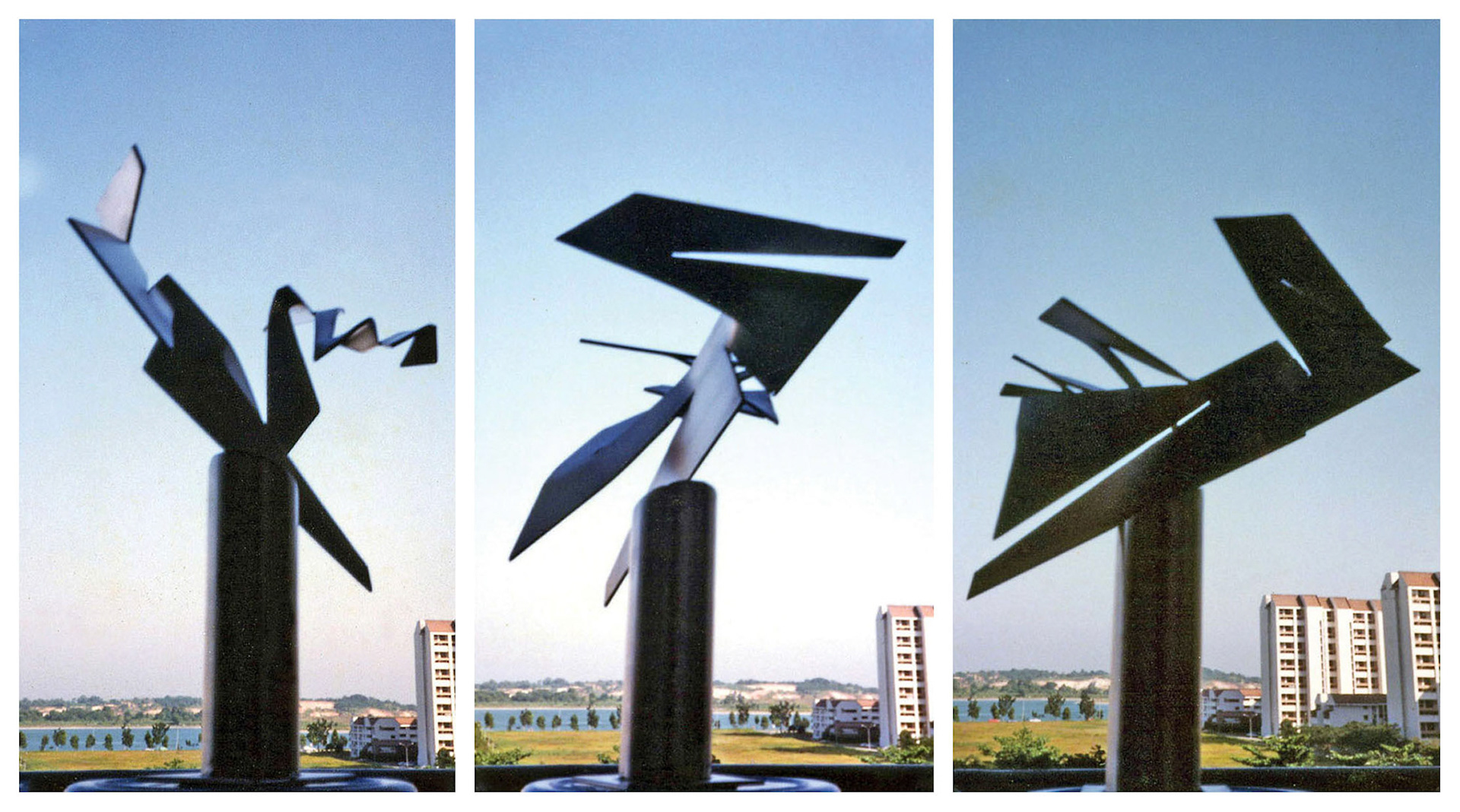 Flying Bird . Stainless Steel . 1990