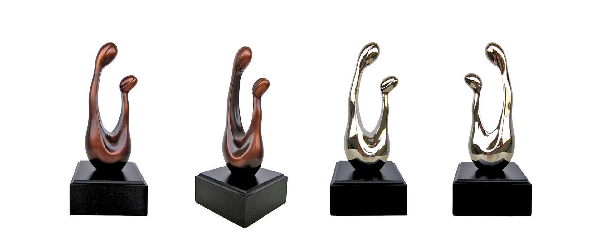 Benevolence Series #17 . Cast Resin (Plated with Copper / Nickel) . 2007