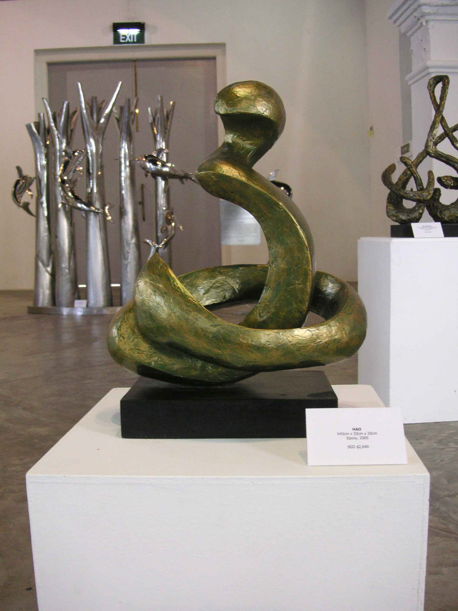 《好》 Good (version 1) . Epoxy Mortar . 2004