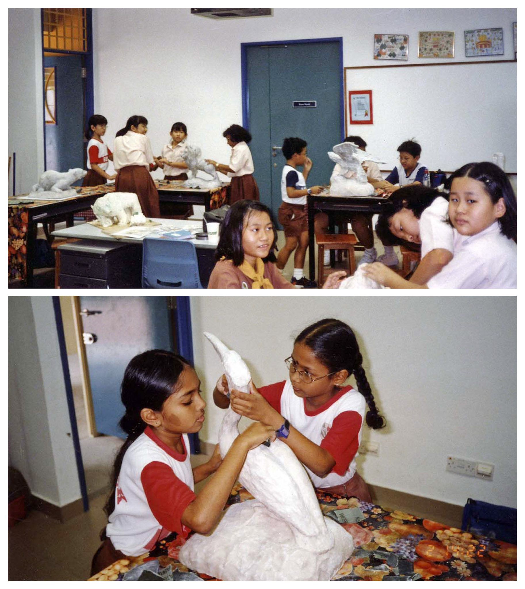 Making of Clay Models . 2002