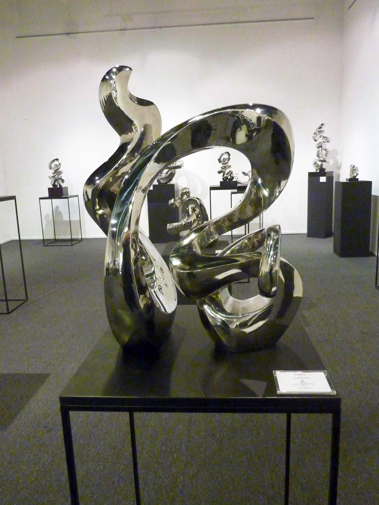 《酒》 Wine . Forged Stainless Steel . 2010