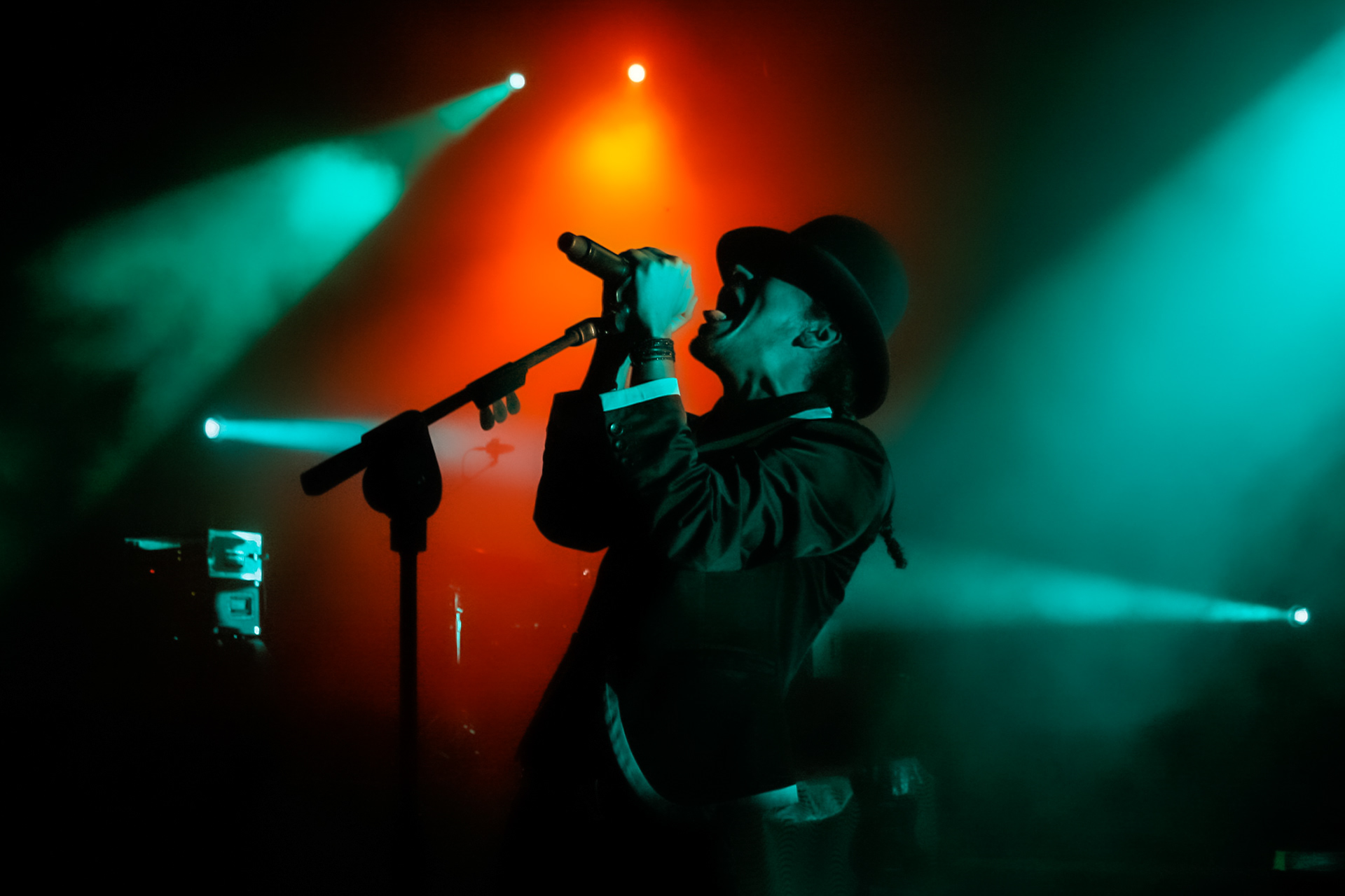 Rubén Albarrán, Café Tacvba, Festival Internacional de las Artes Julio Torri, Saltillo, Coahuila, México, 8/1/2009