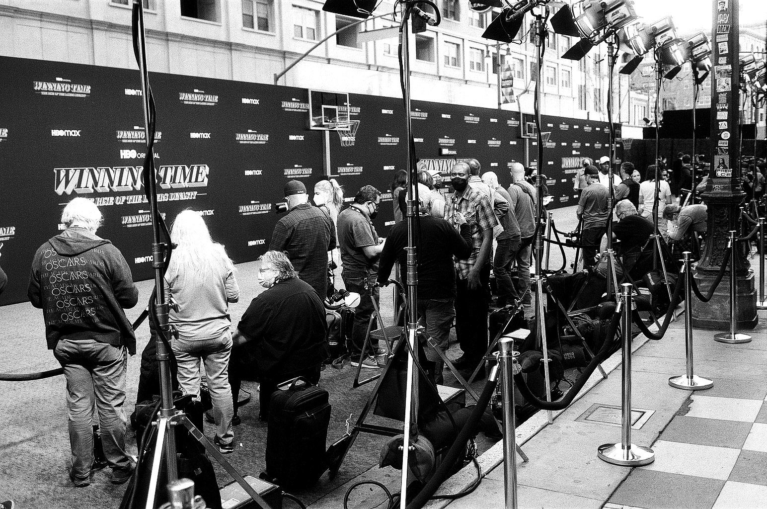 "Winning Time" Premier was at our hotel/adjoining theater