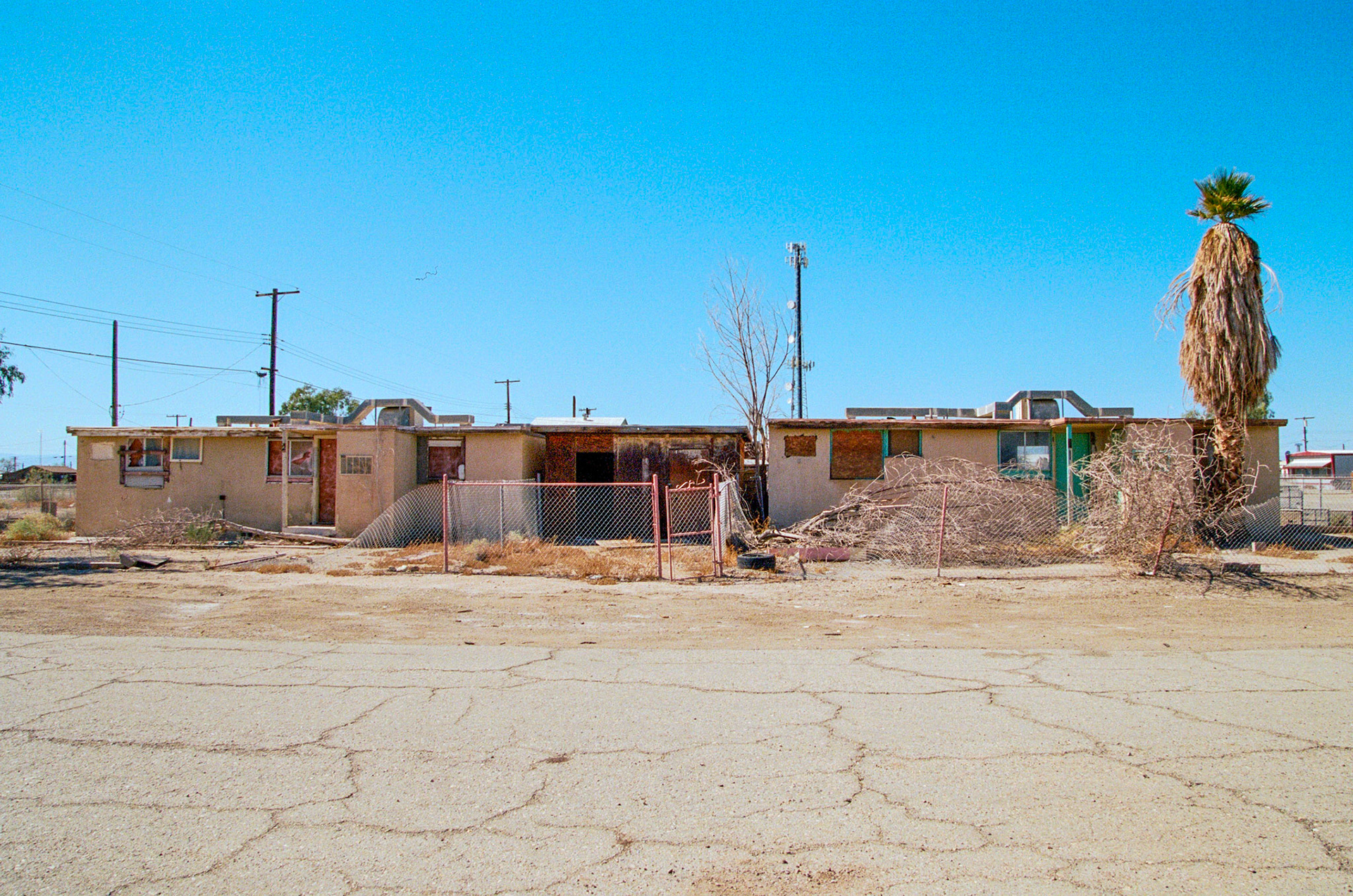 Bombay Beach is a former hopping resort community in the Salton Sea before the numerous ecological disasters that have left the community all but abandoned