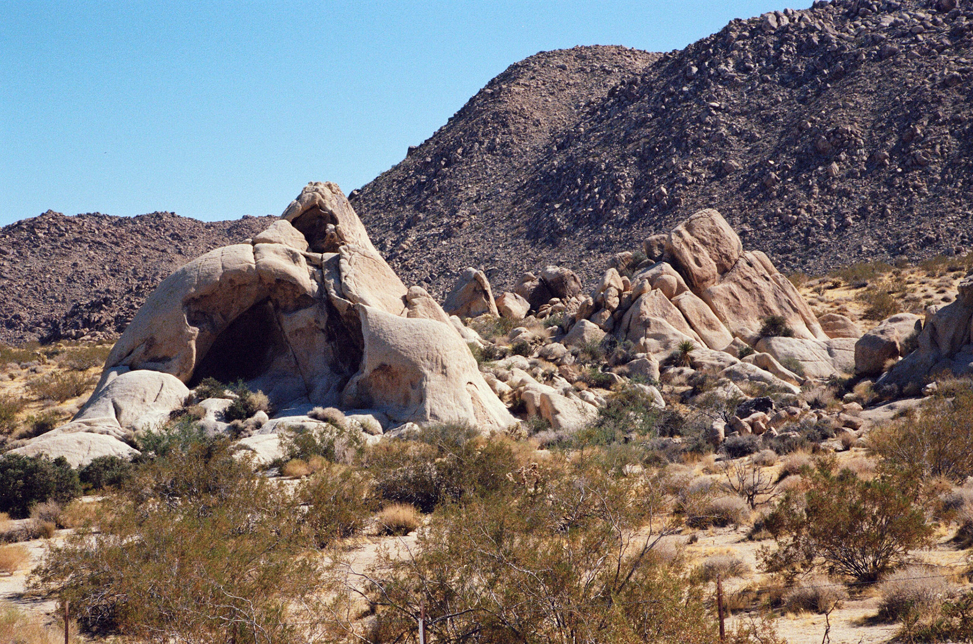Our first glimpse of the park