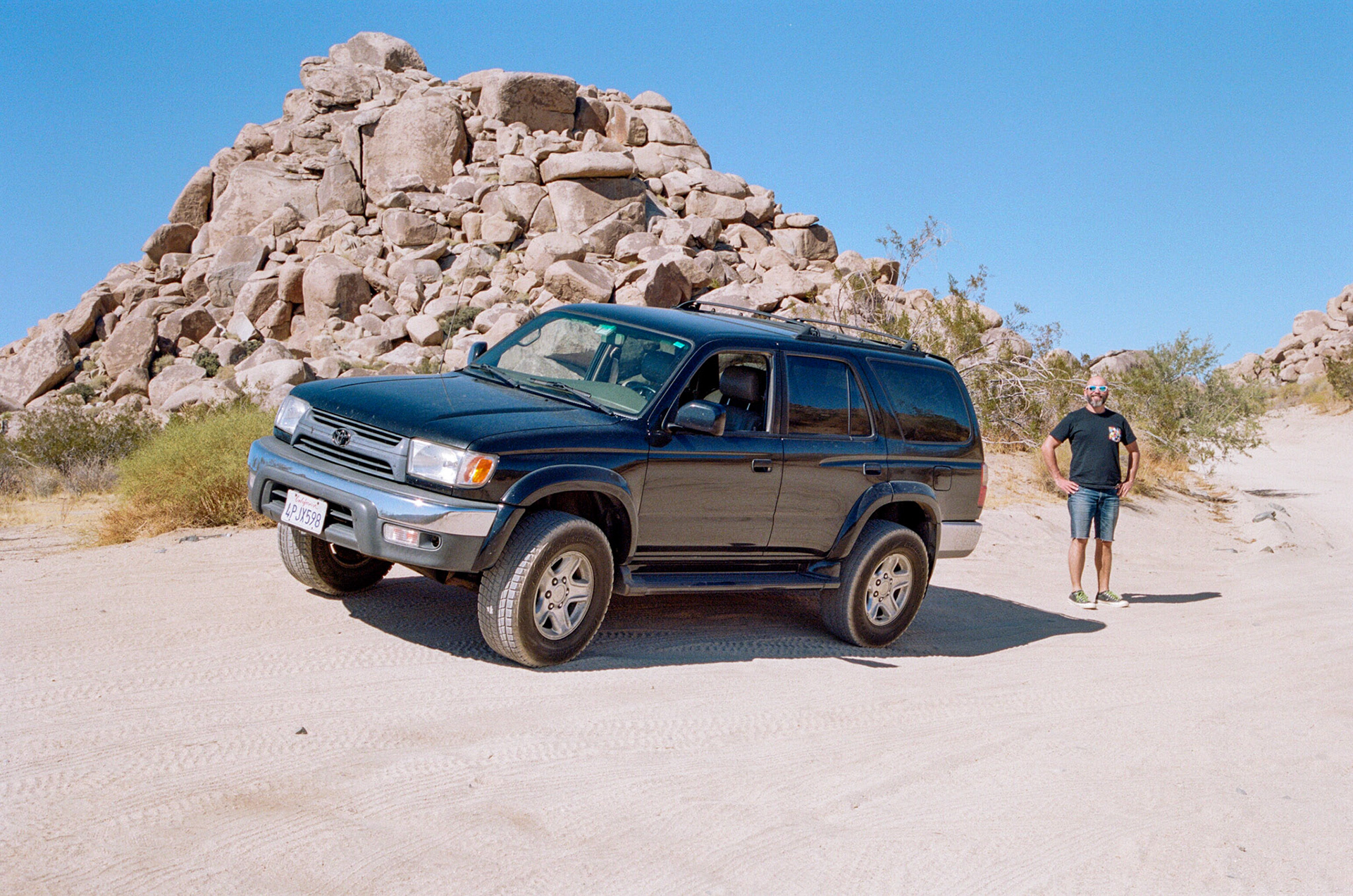 We then drove the 18 mile Geology Tour Road loop to learn about the topography and science around Joshua Tree NP
