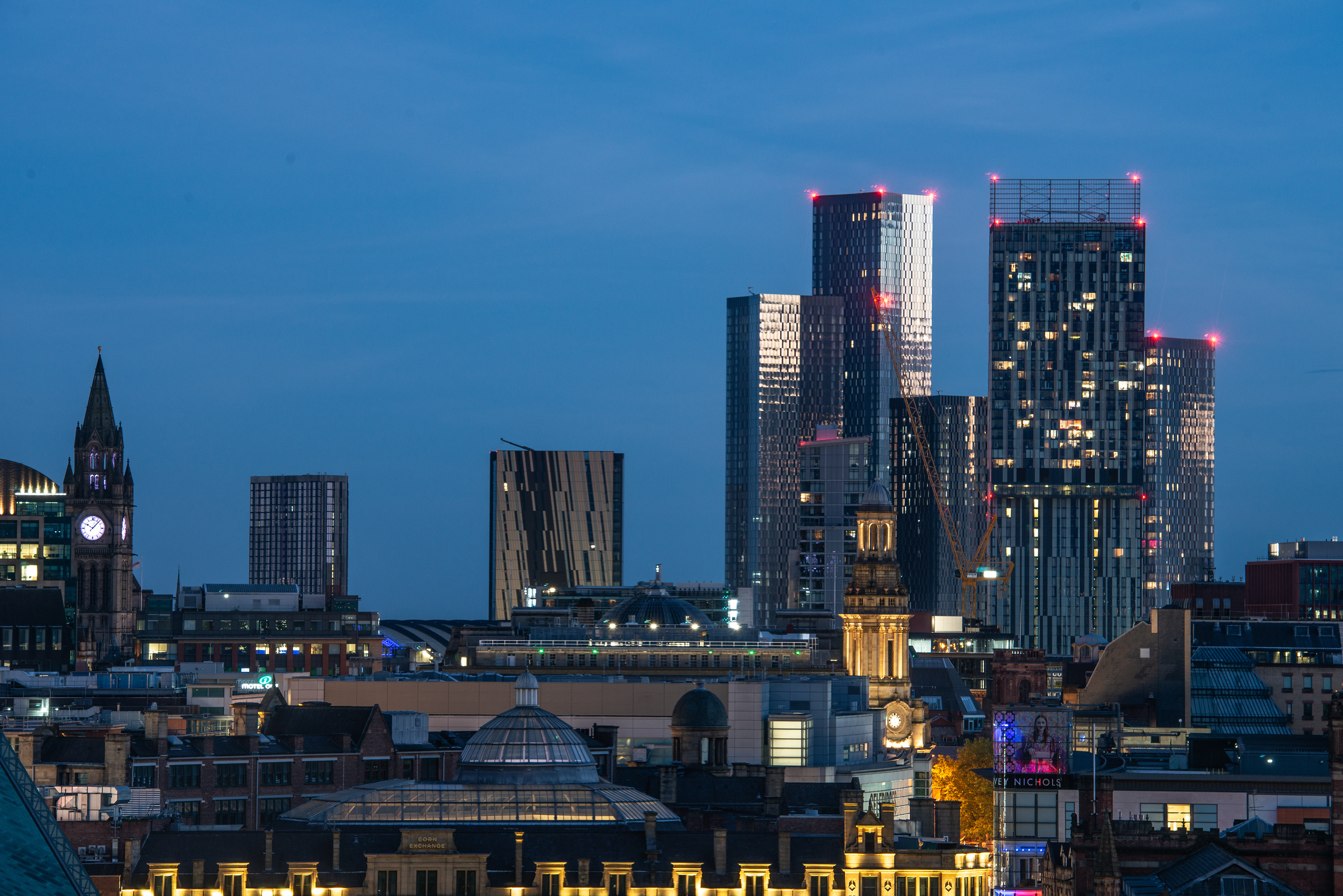 City at Dusk, Manchester - (c) Thrimage