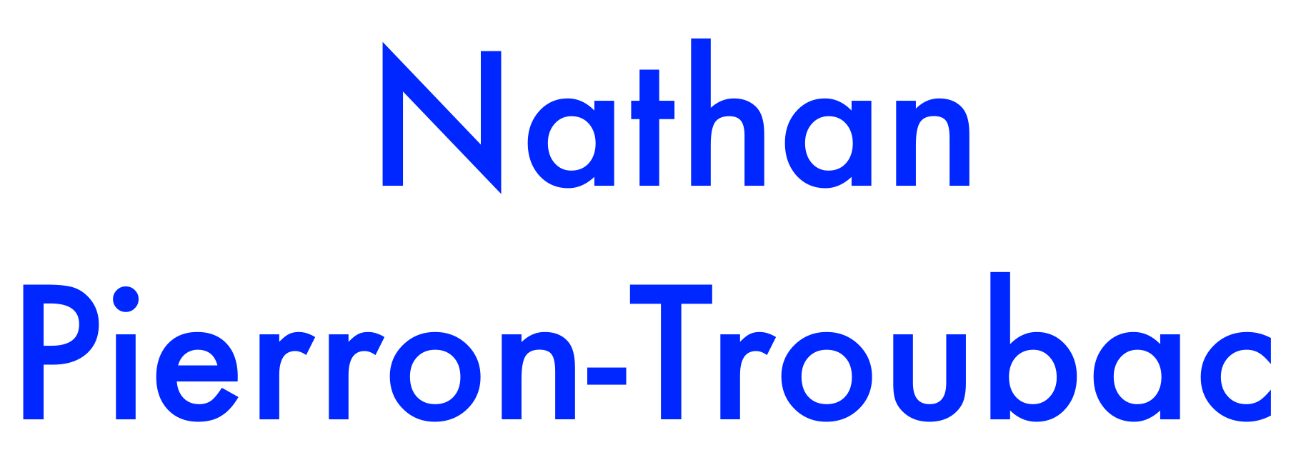 Nathan Pierron-Troubac