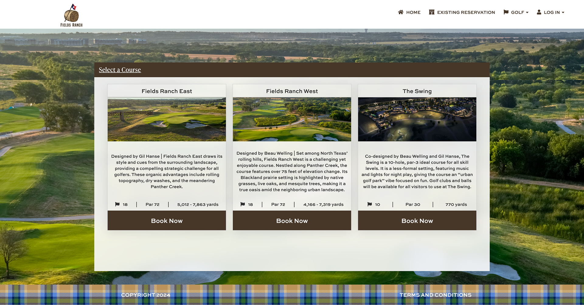 OMNI Frisco Course Selection