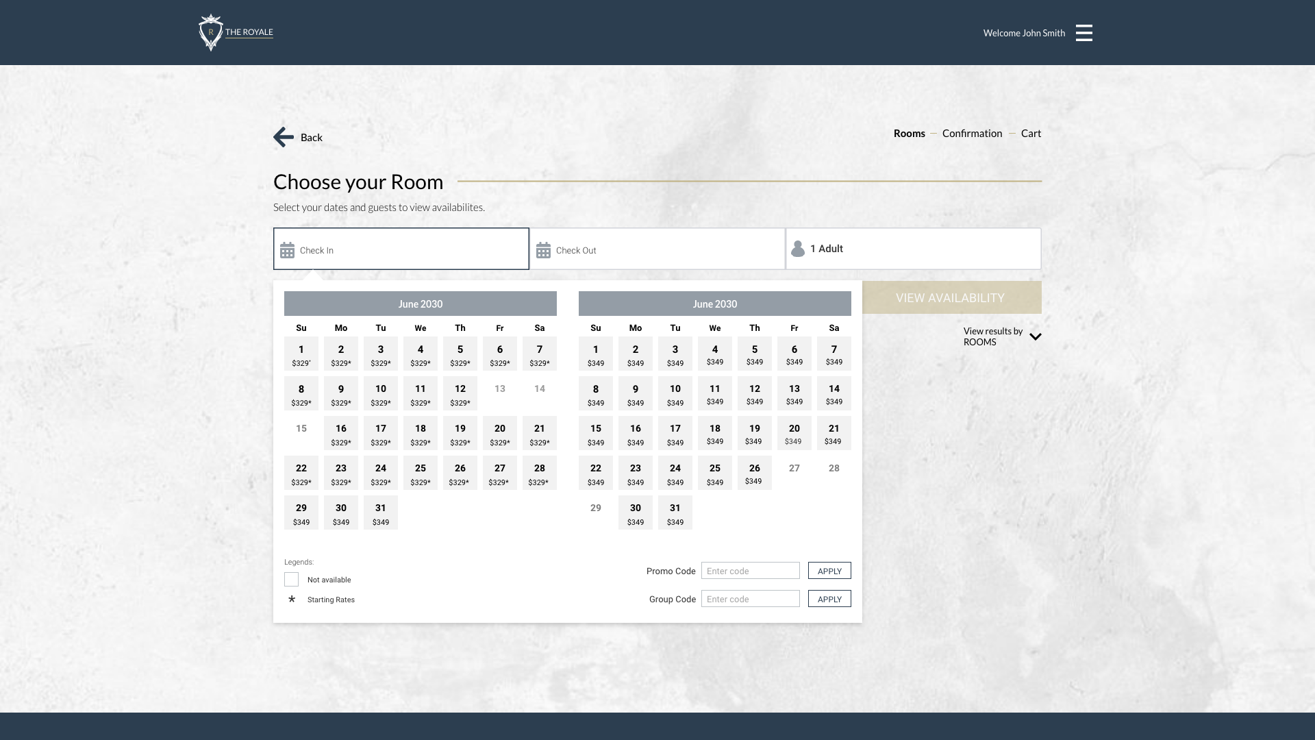 7.9 Date Selection (open)