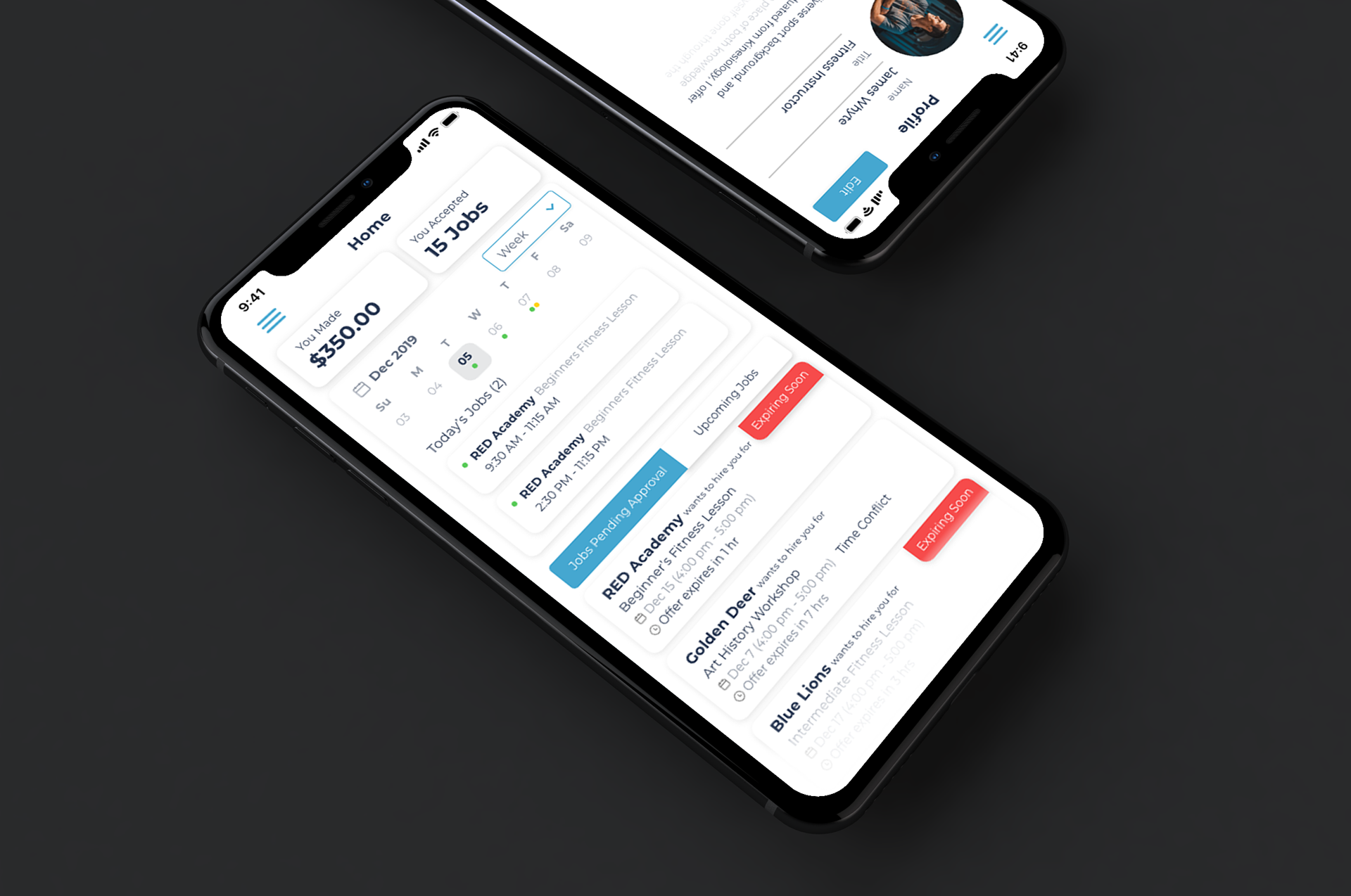 MOBILE DASHBOARD (HOSTS)