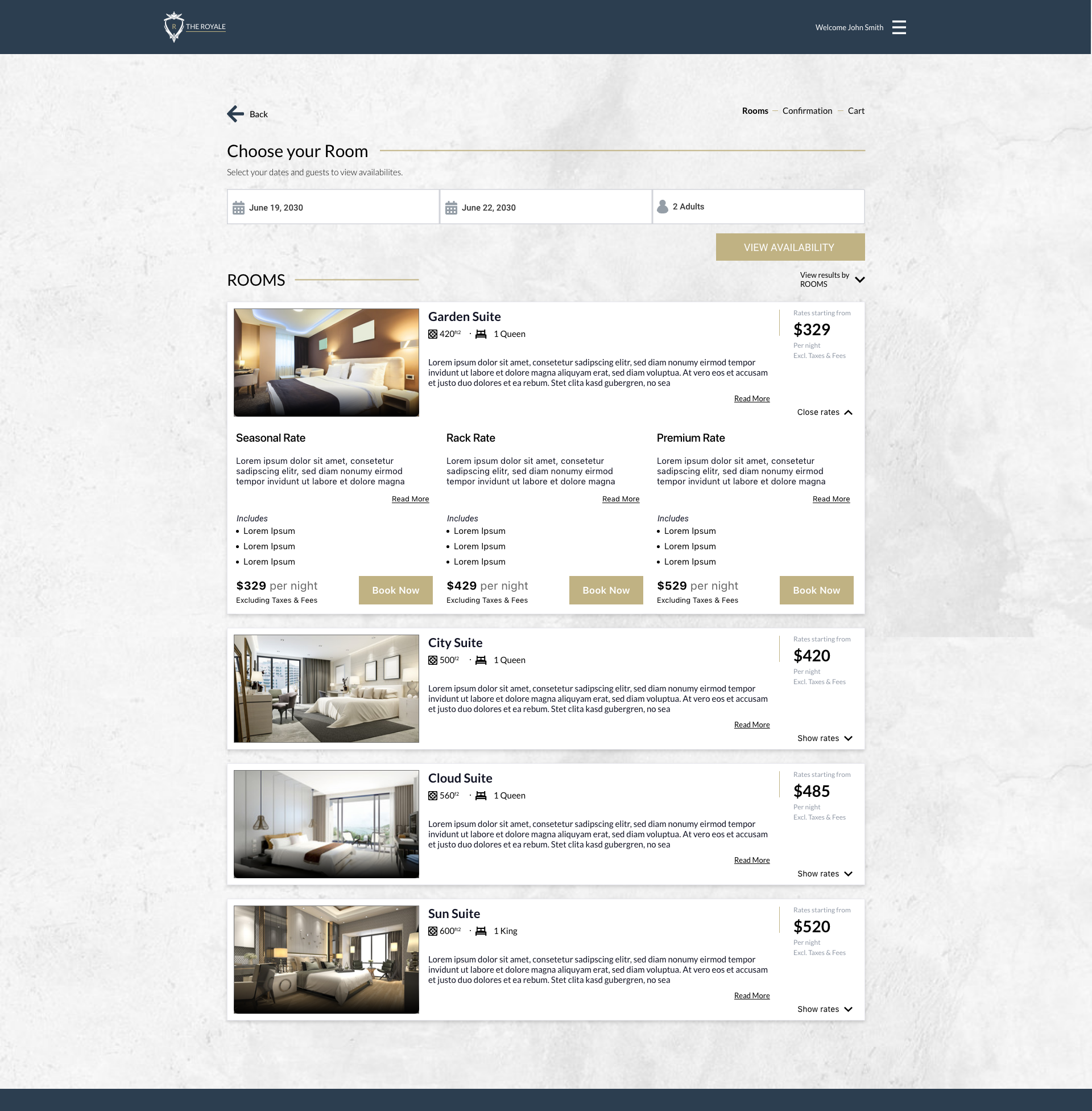 7.9 Room Selection (open)