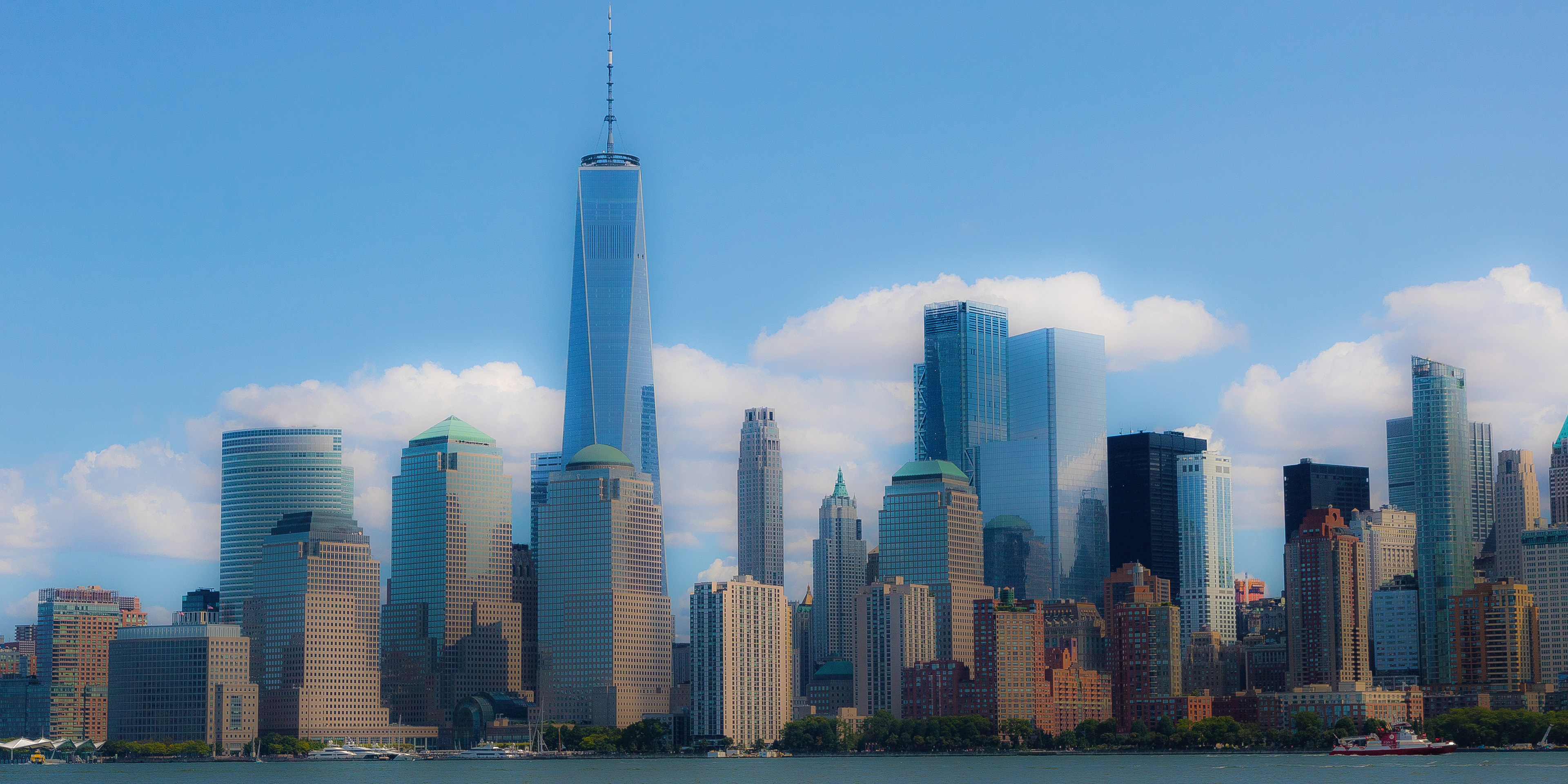 The Rise of the World Financial Center - Liberty State Park, NJ