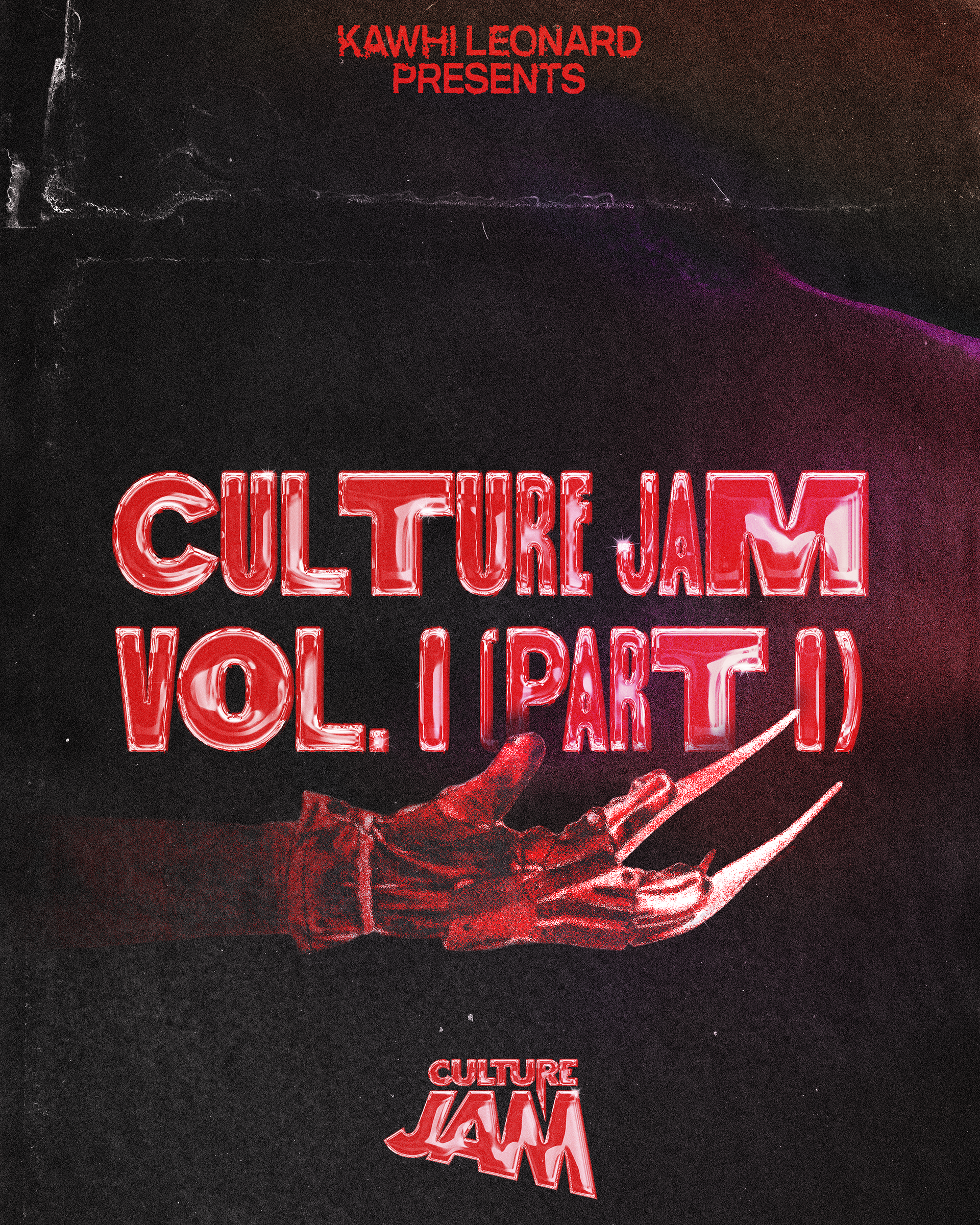 Social media poster promoting Culture Jam's album for Halloween.