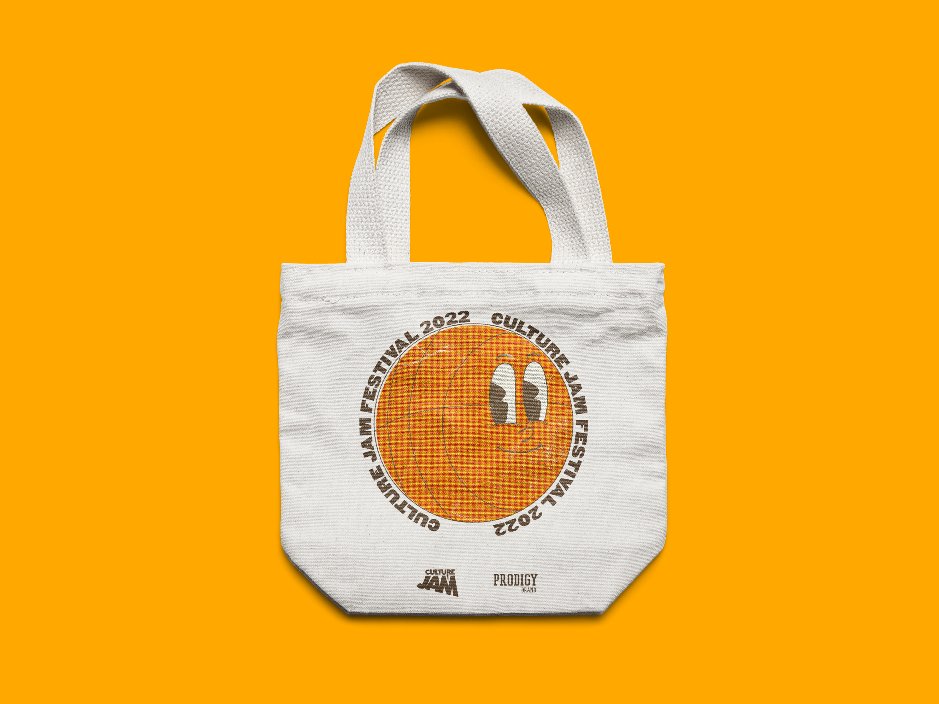 Tote bag design curation for upcoming festival.