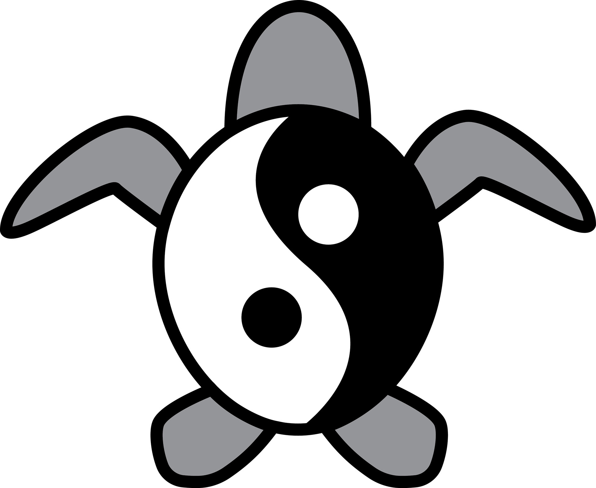 "Ying Yang turtle" 2016