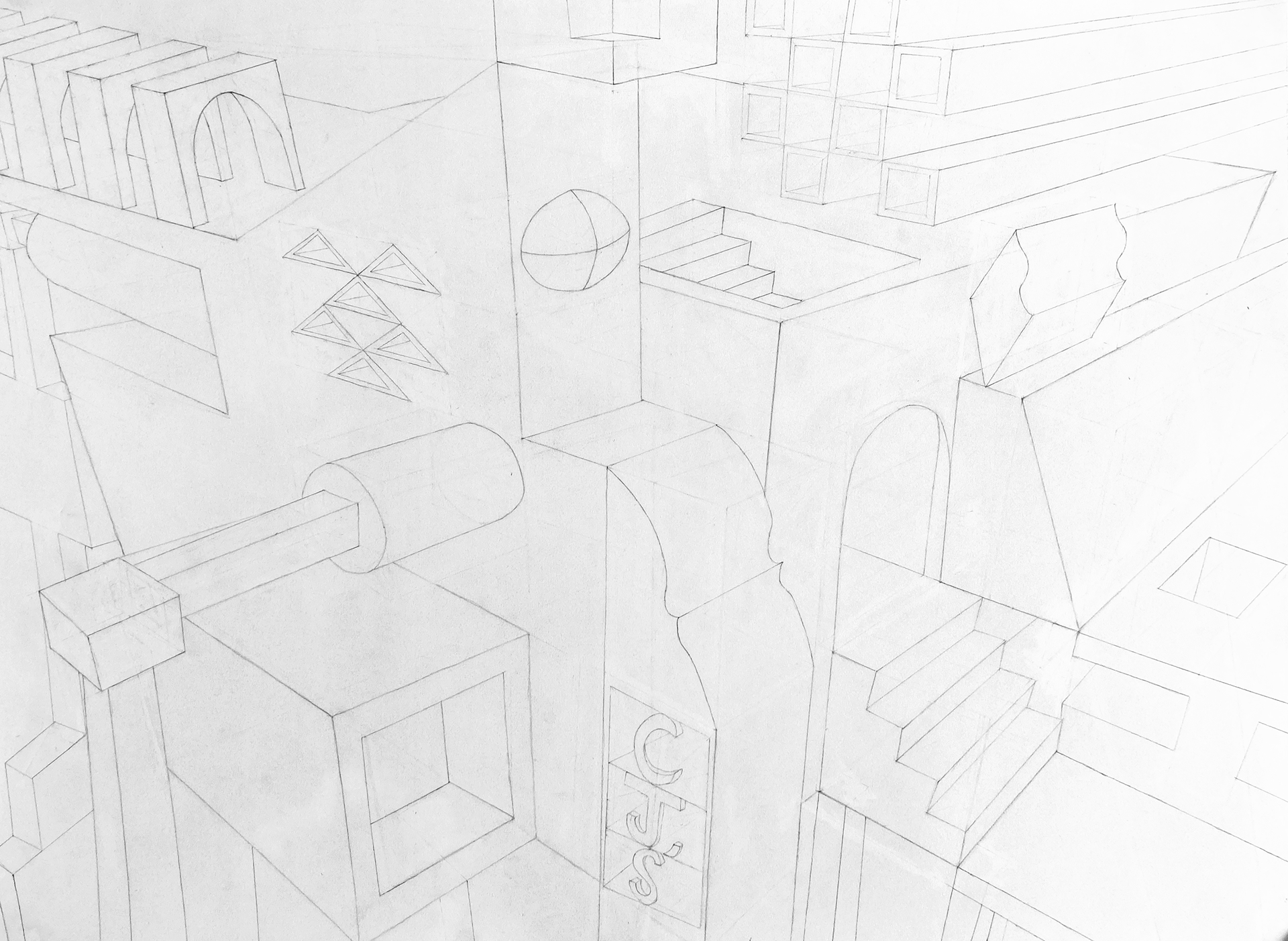 Three Point perspective