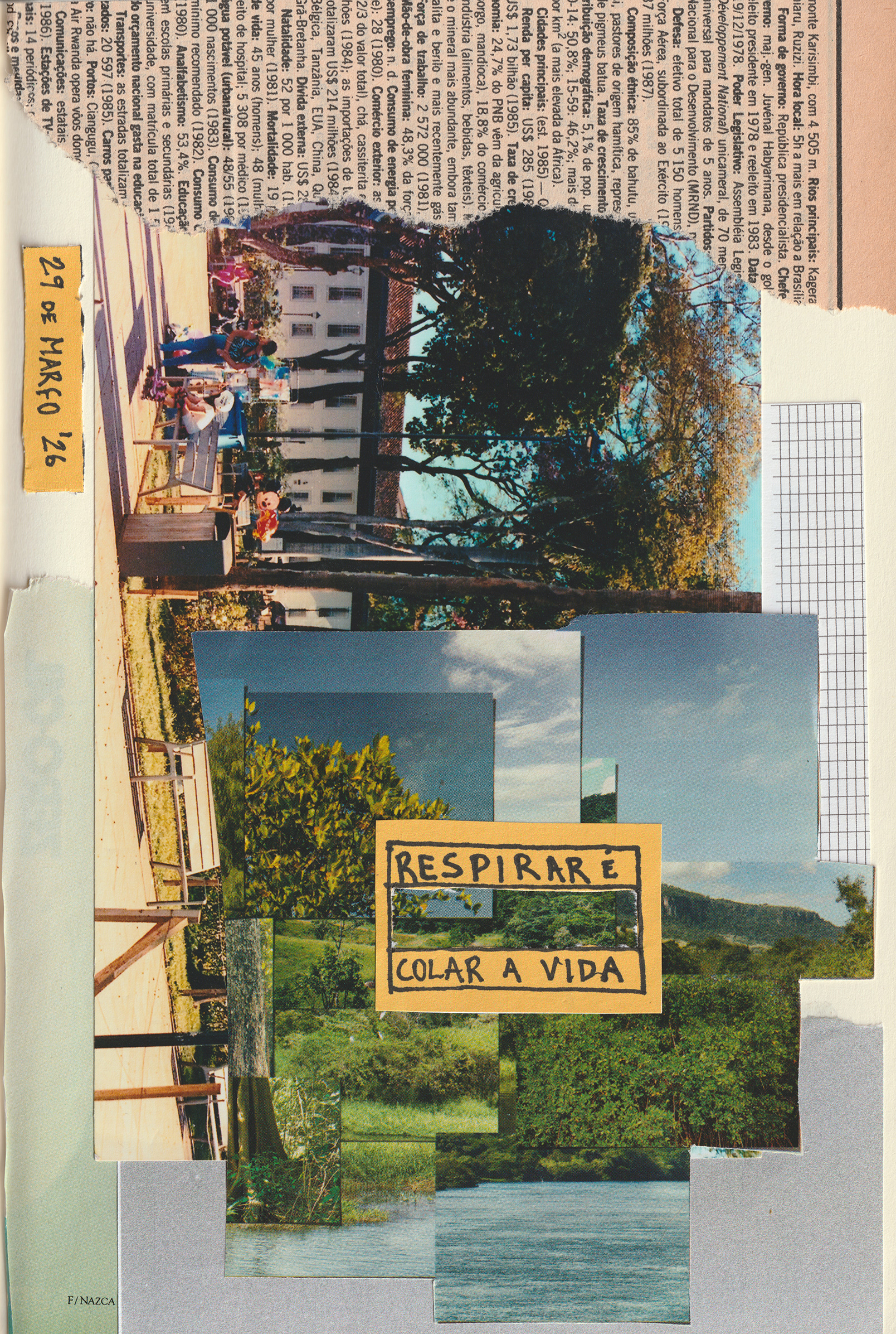 respirar é colar a vida, 29/03/26