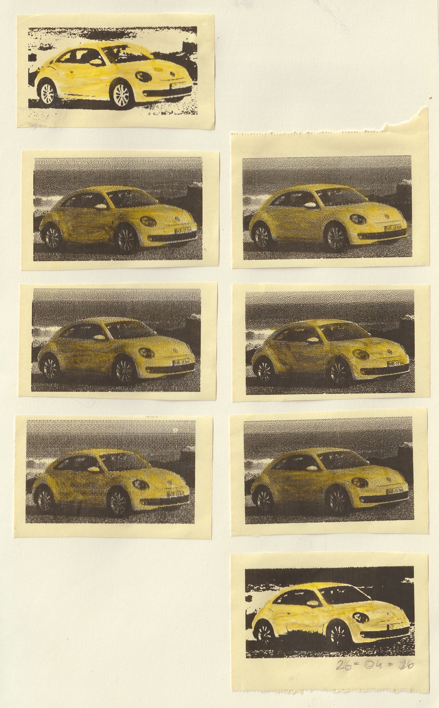 fusca amarelo, 27/04/26