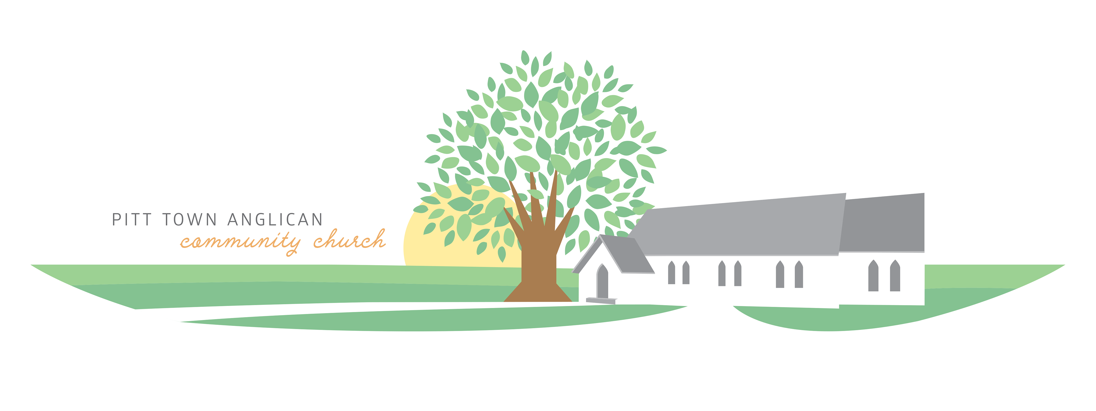 Pitt Town Anglican Church : Branding design feature & illustration