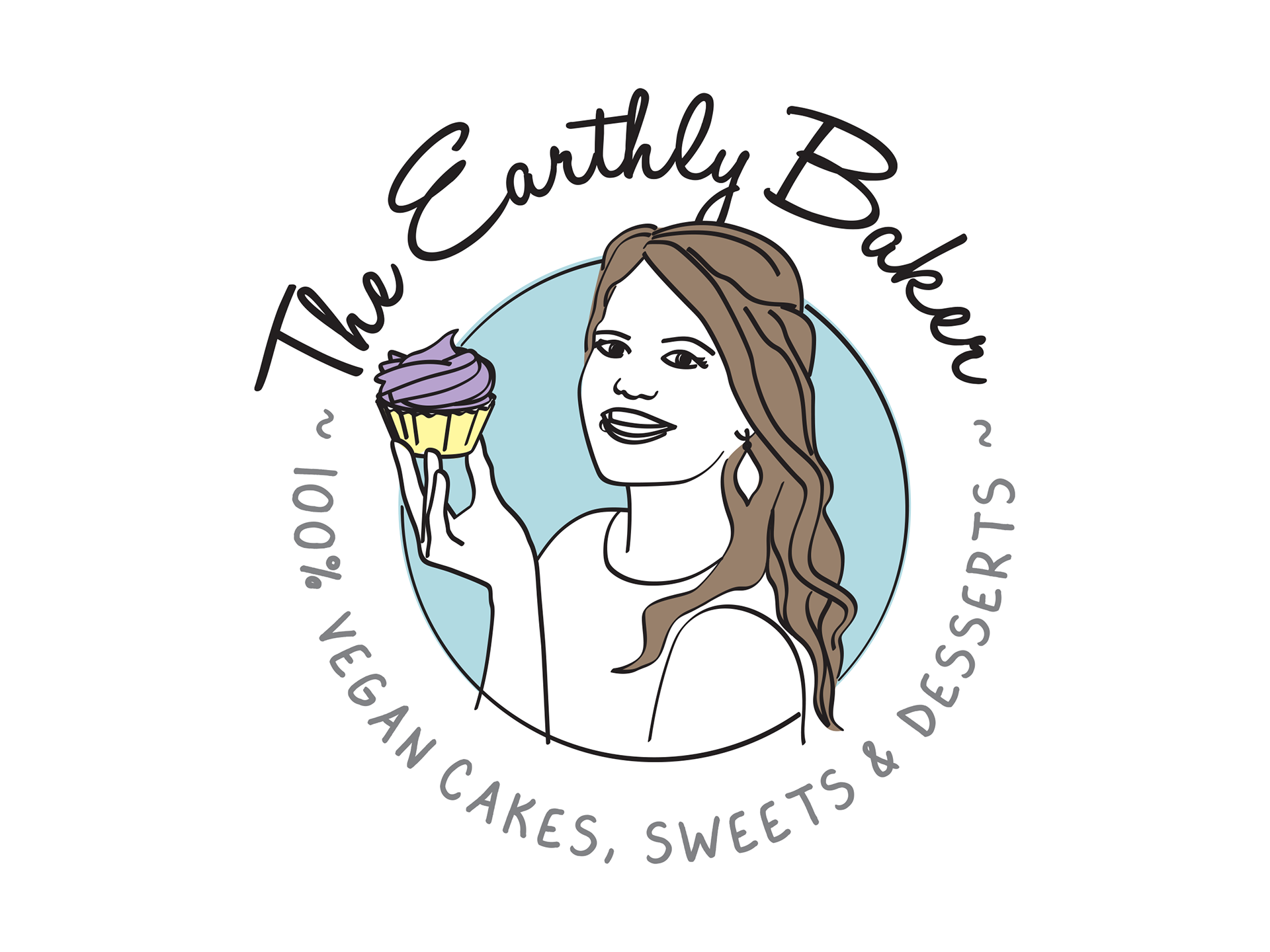 The Earthly Baker : Logo design & illustration