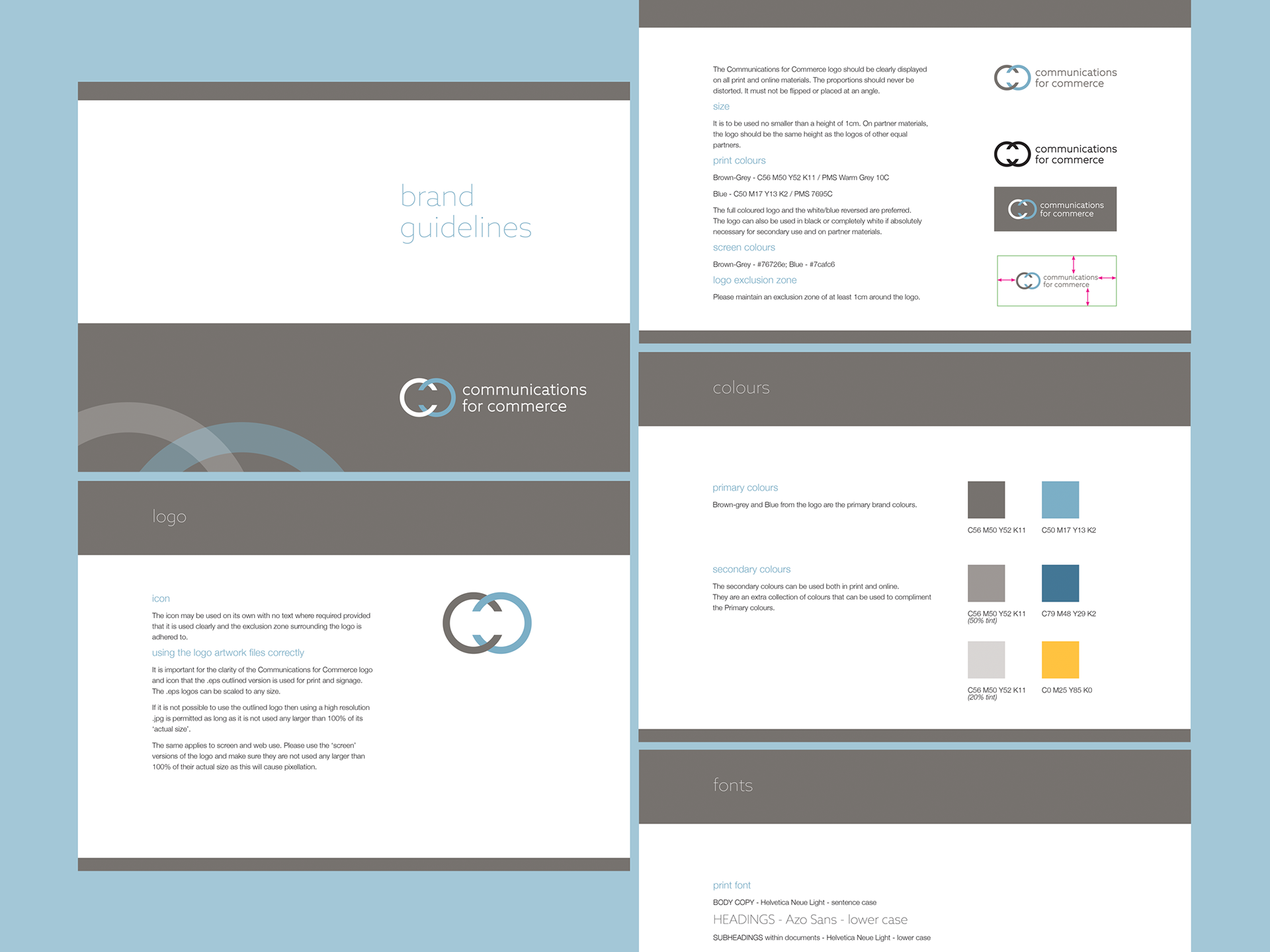 Communications for Commerce : Brand guidelines