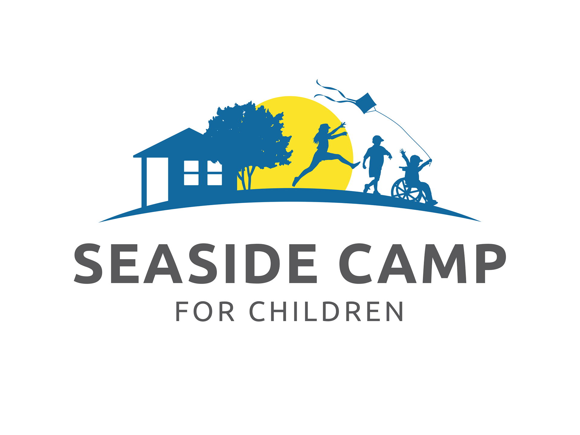 Seaside Camp for Children : Logo design