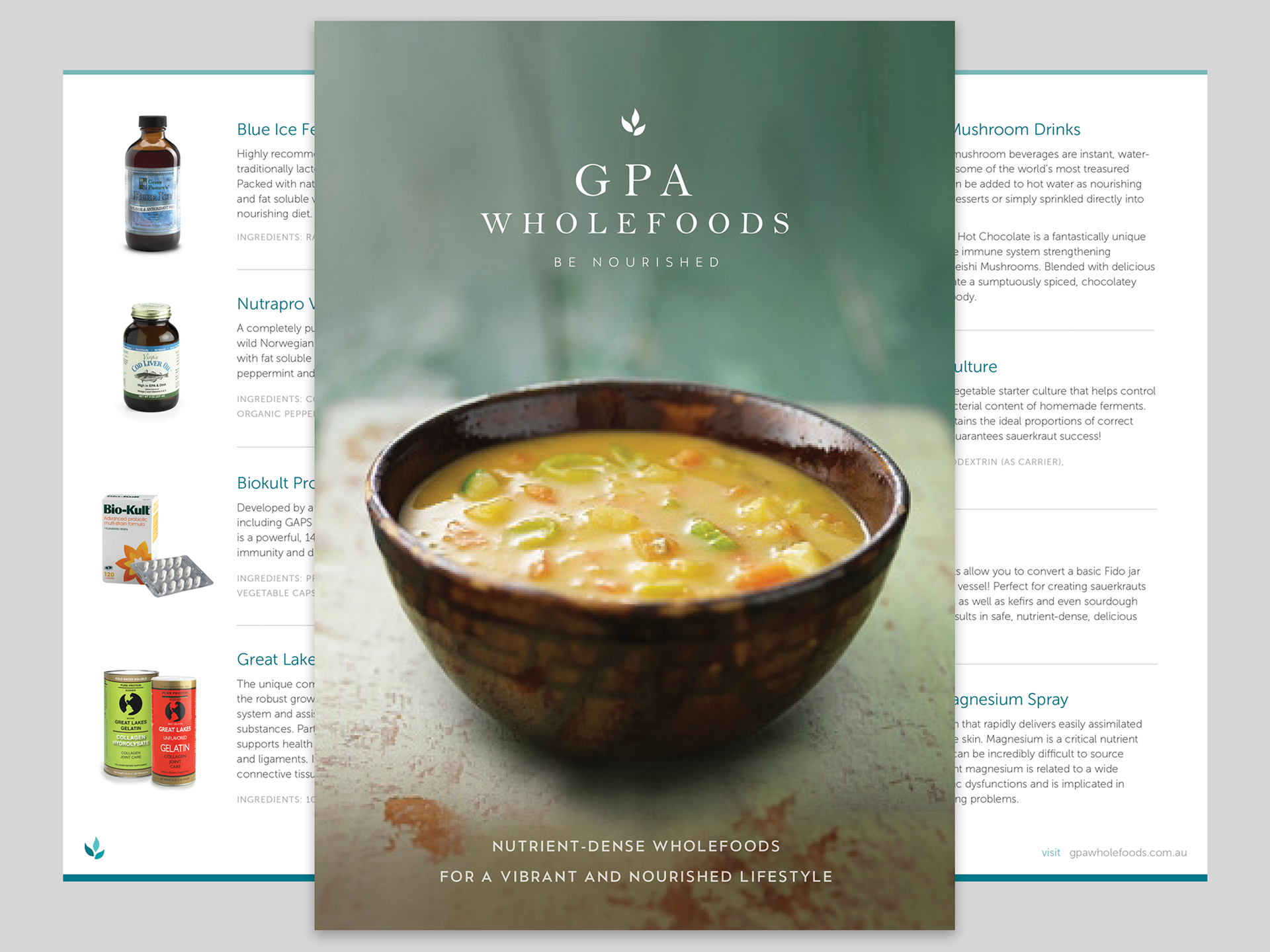 GPA Wholefoods : Product brochure