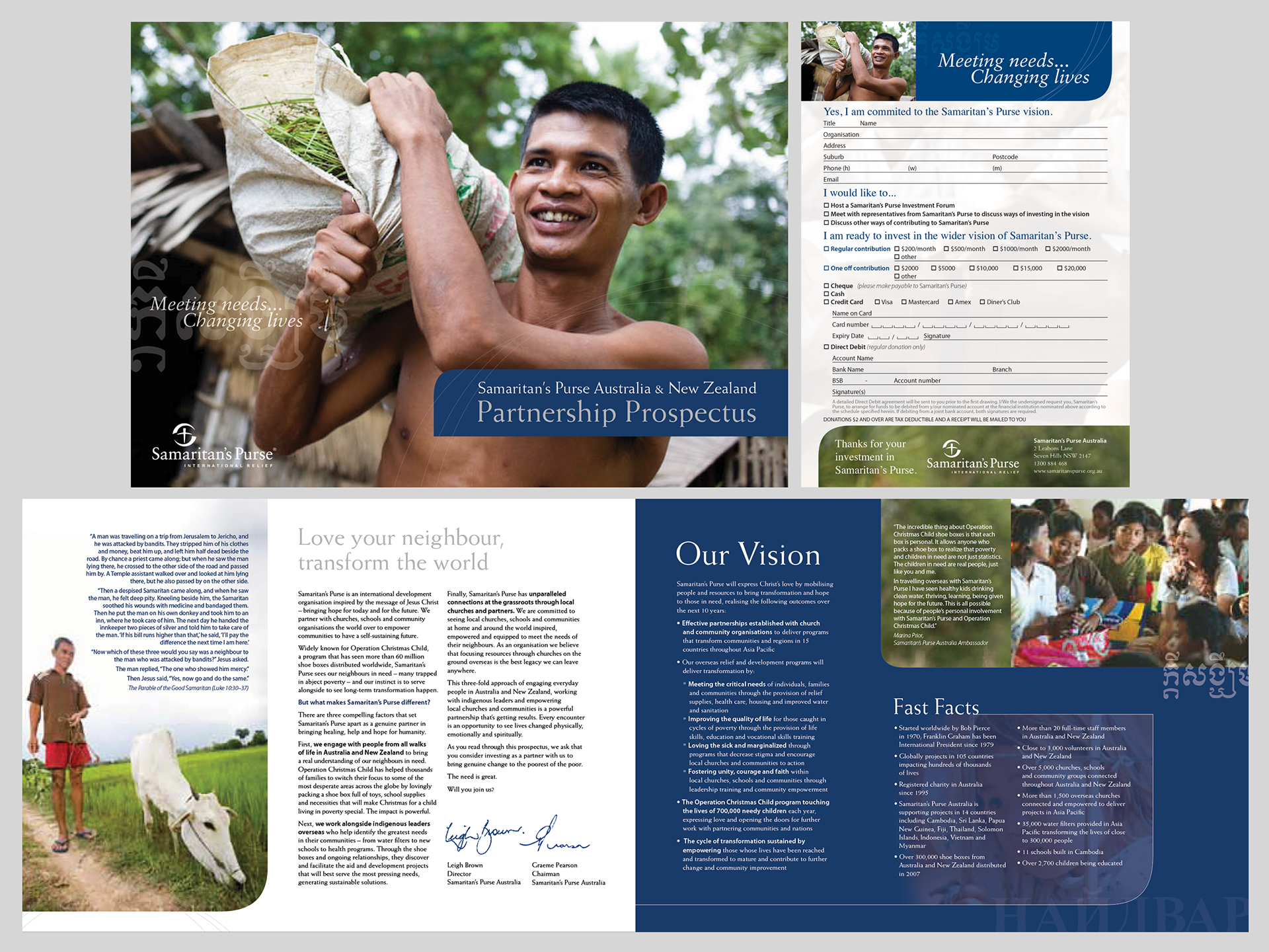 Samaritan's Purse : Prospectus & donation form