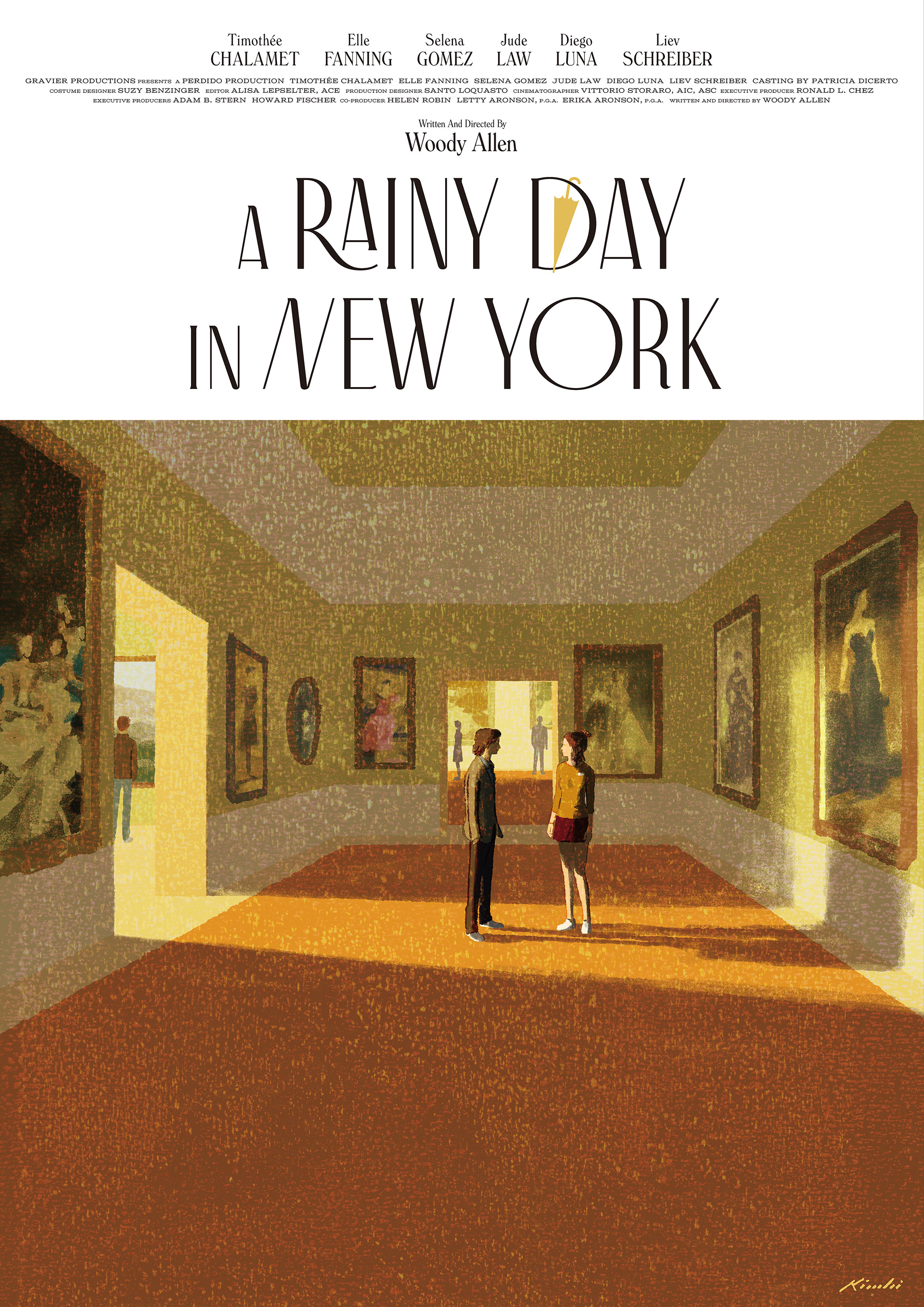 A RAINY DAY IN NEW YORK Out Now In Korea + New Posters – The Woody Allen  Pages