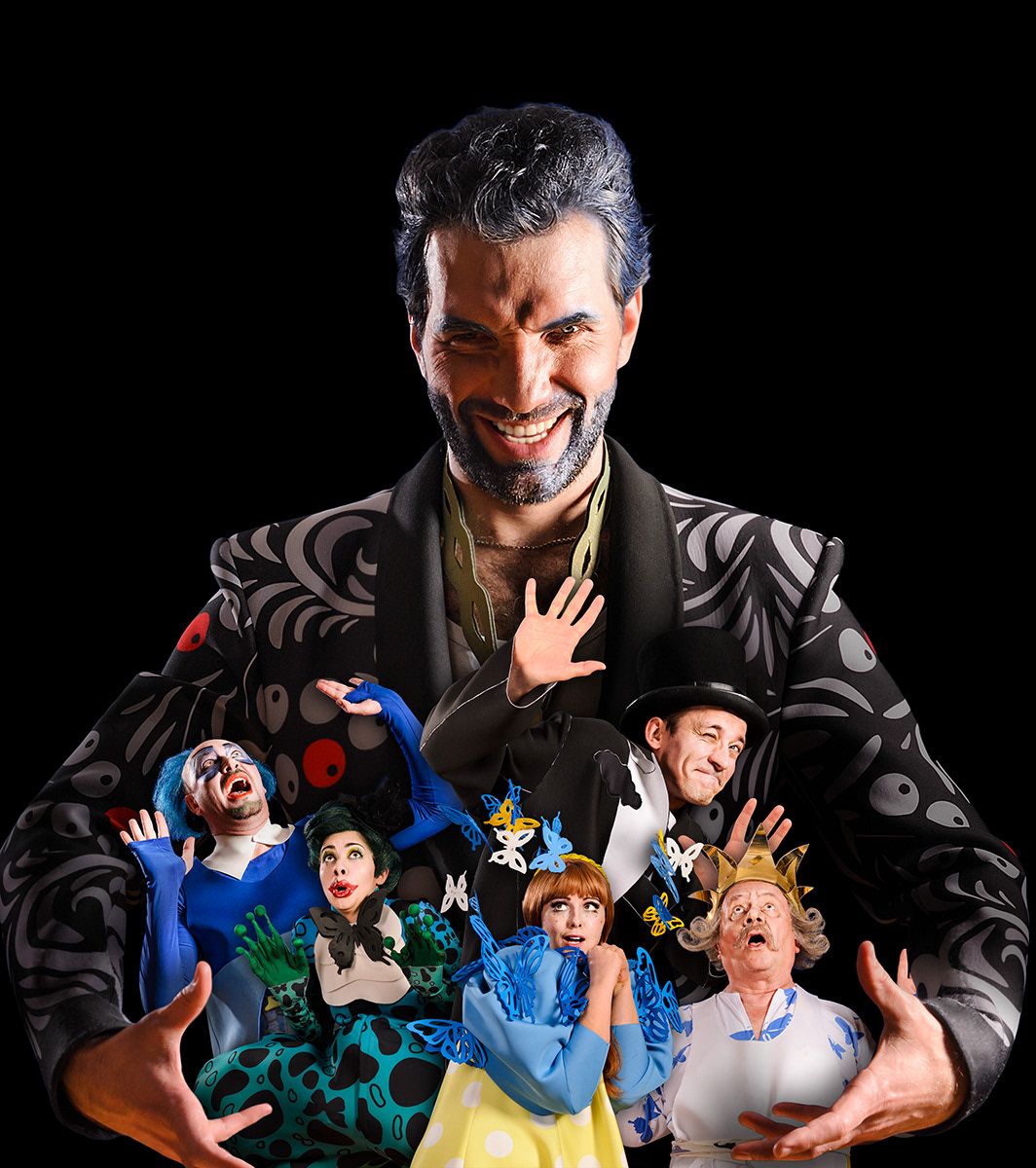 Musical theater advertising template