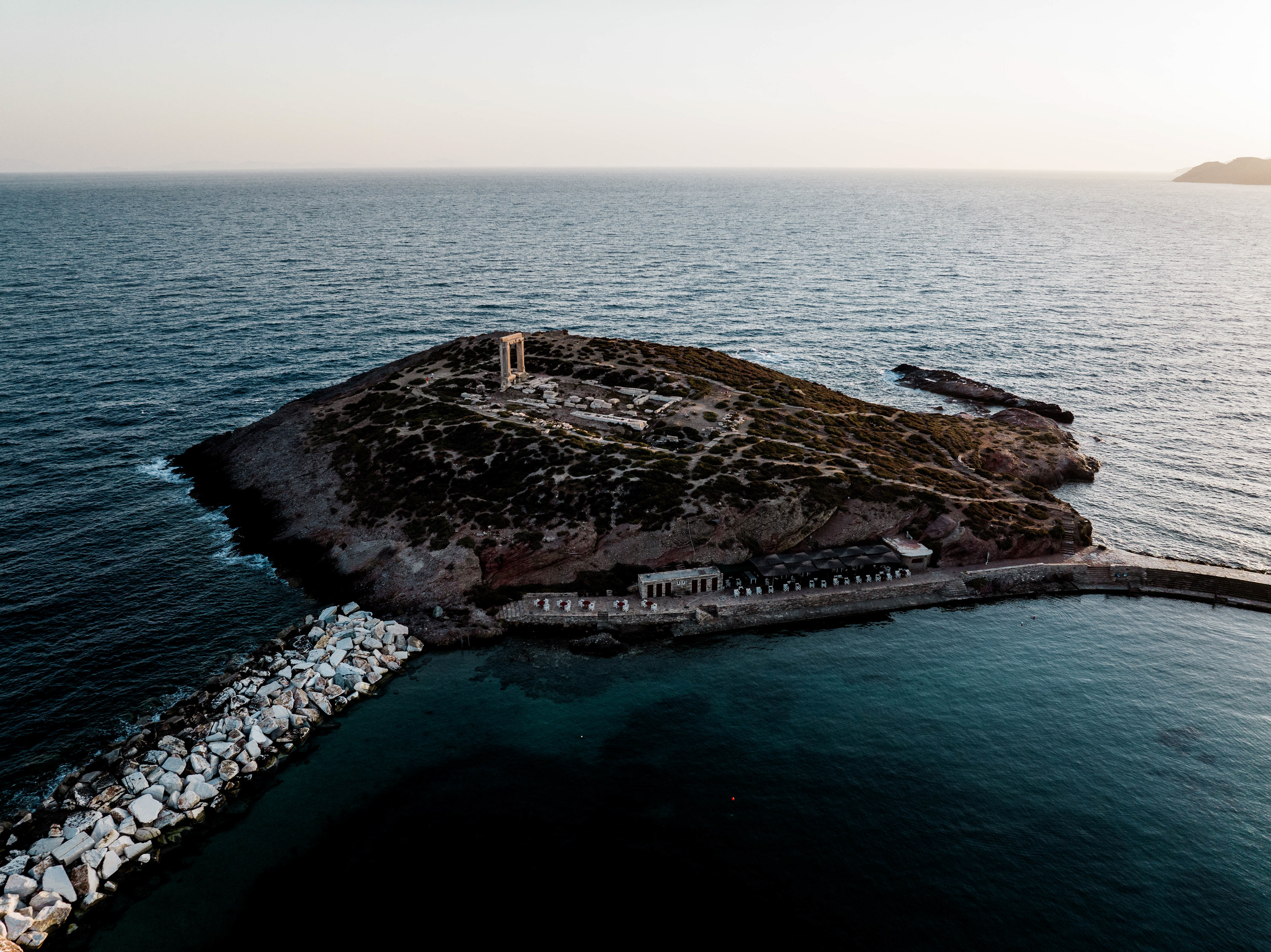 Temple of Apollo - Portara in Naxos, Greece