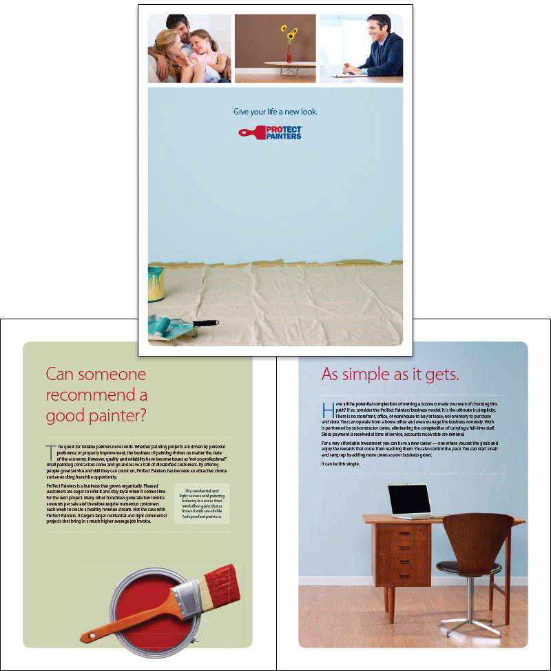 Brochure branding