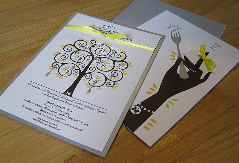 Invitation design - Event on Main