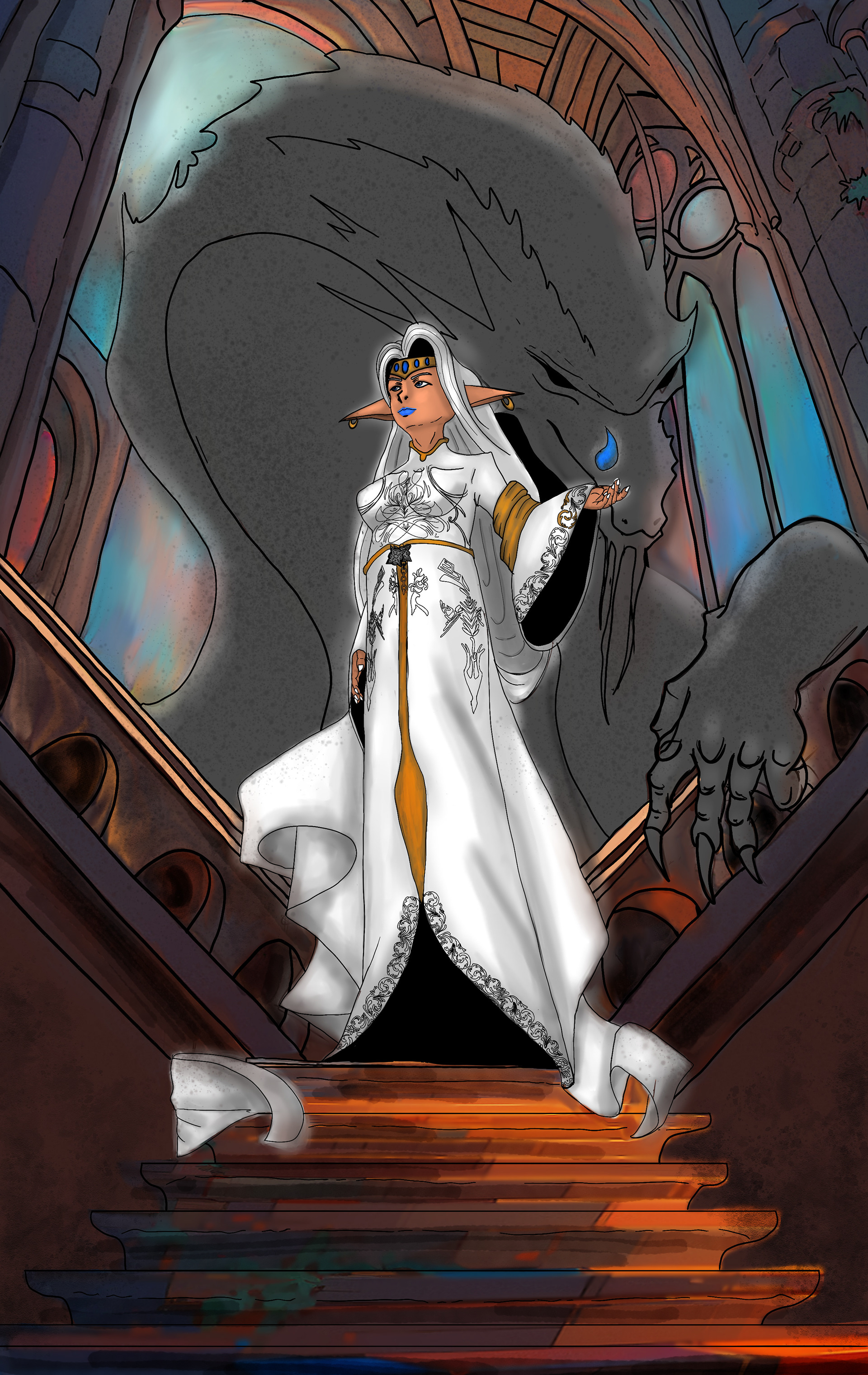 Discovering Dragons: Ornate & Saintly