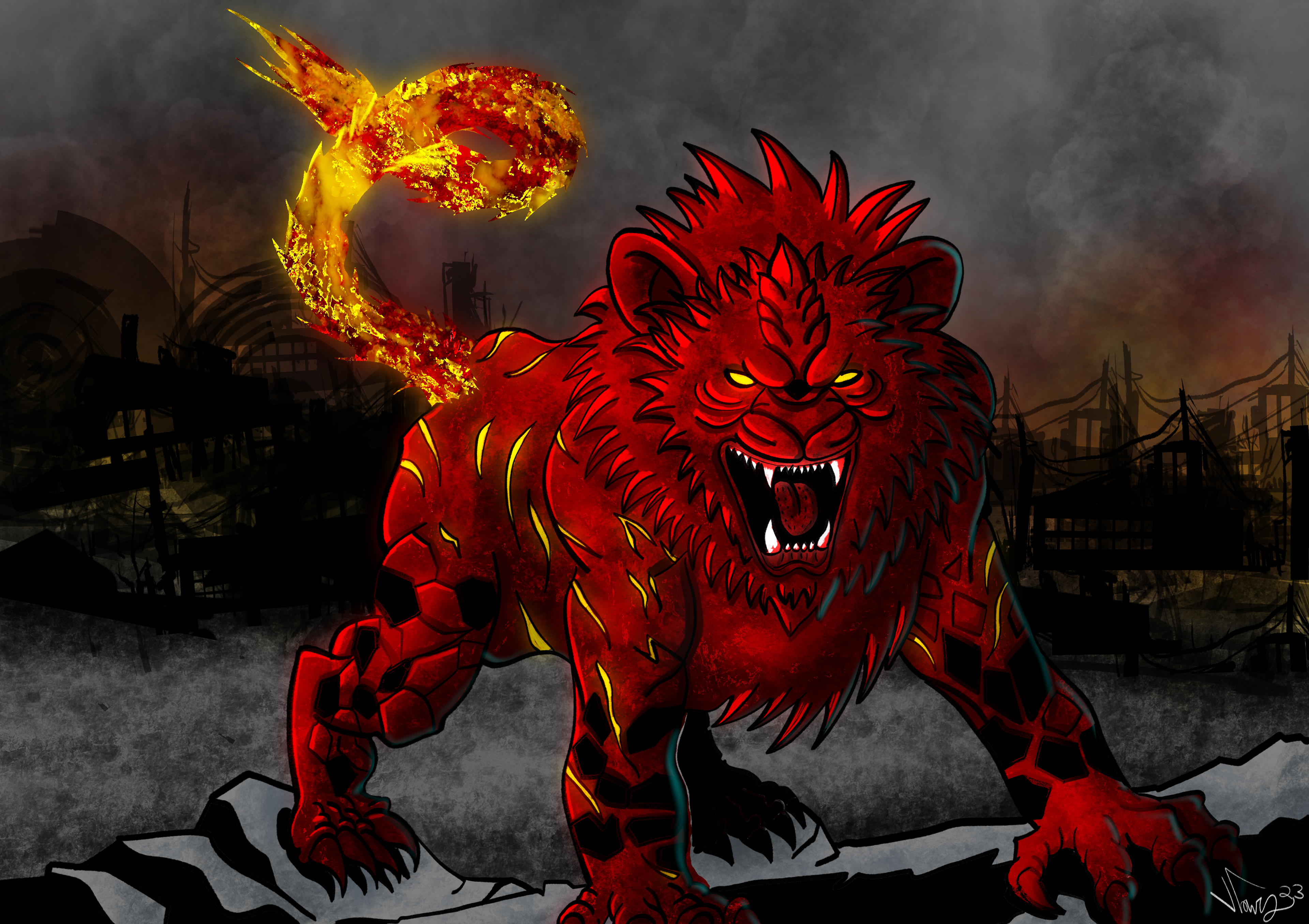 Discovering Dragons: Lion & Lava