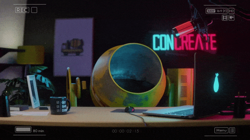 Scene for discontinued project. (Blender/AE)