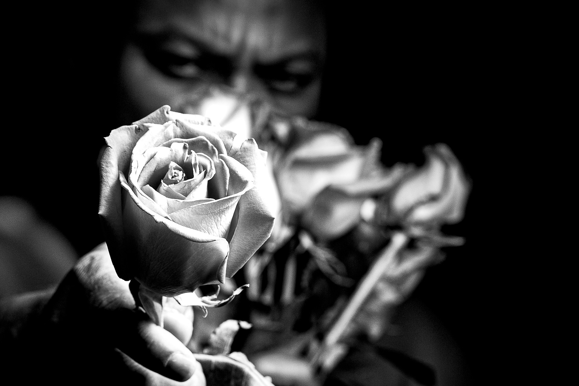 "Give the people you love their roses while they are still here"