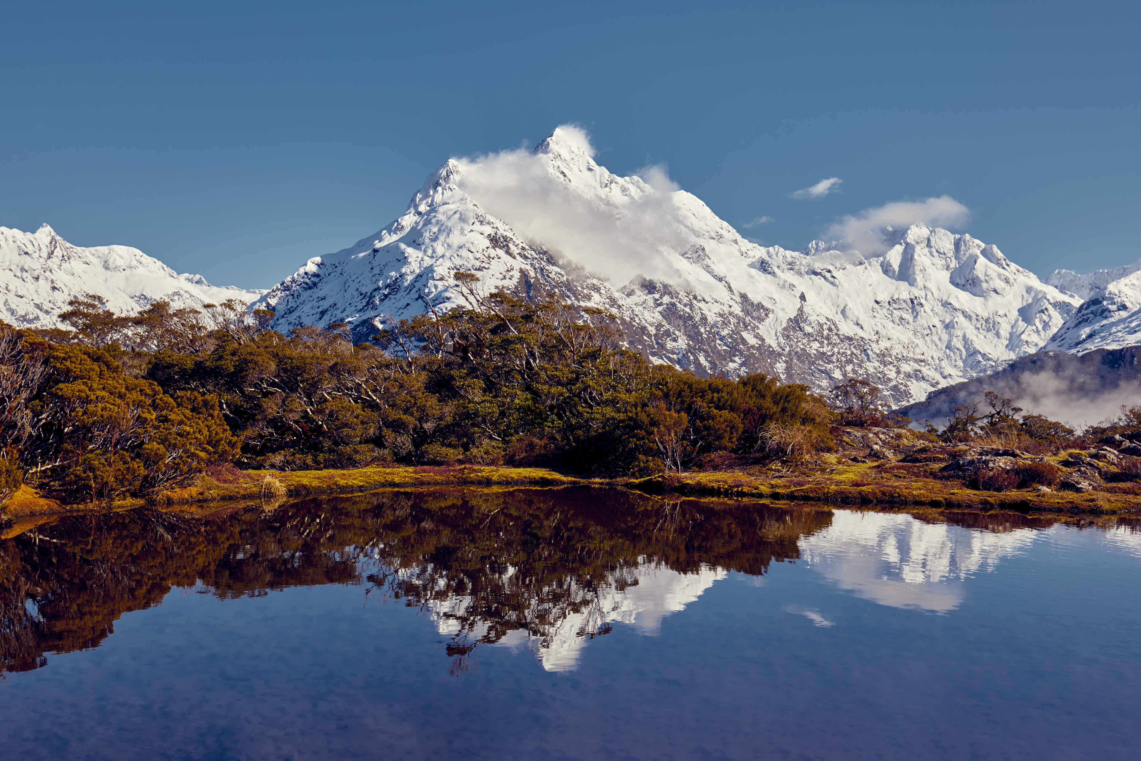 Mountain Reflections on the Milford Road