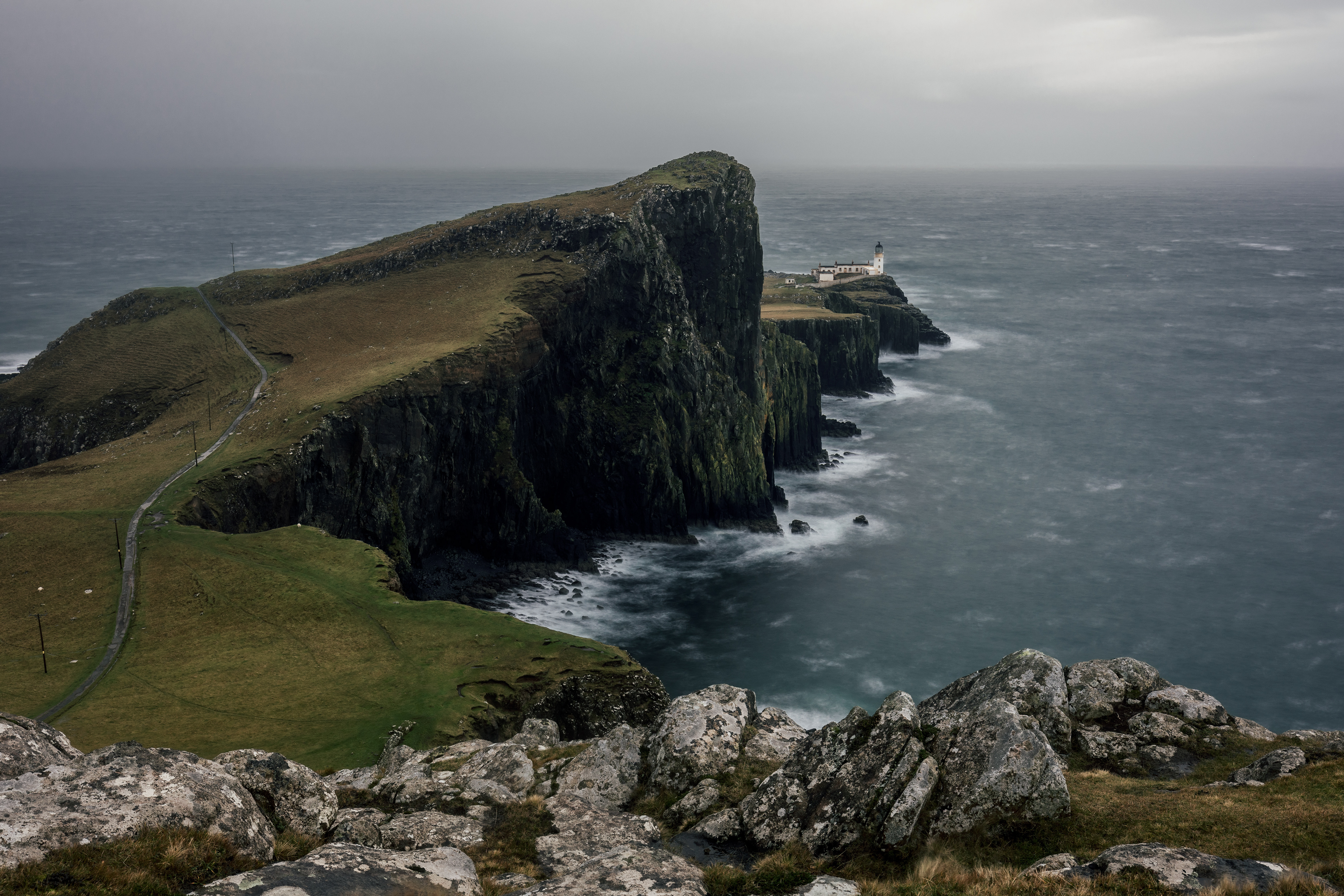 Swirling Water at Neist Point on the Isle of Skye