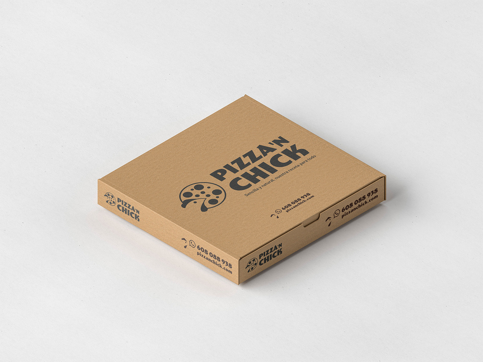 Caja pizza PIZZA 'N CHICK