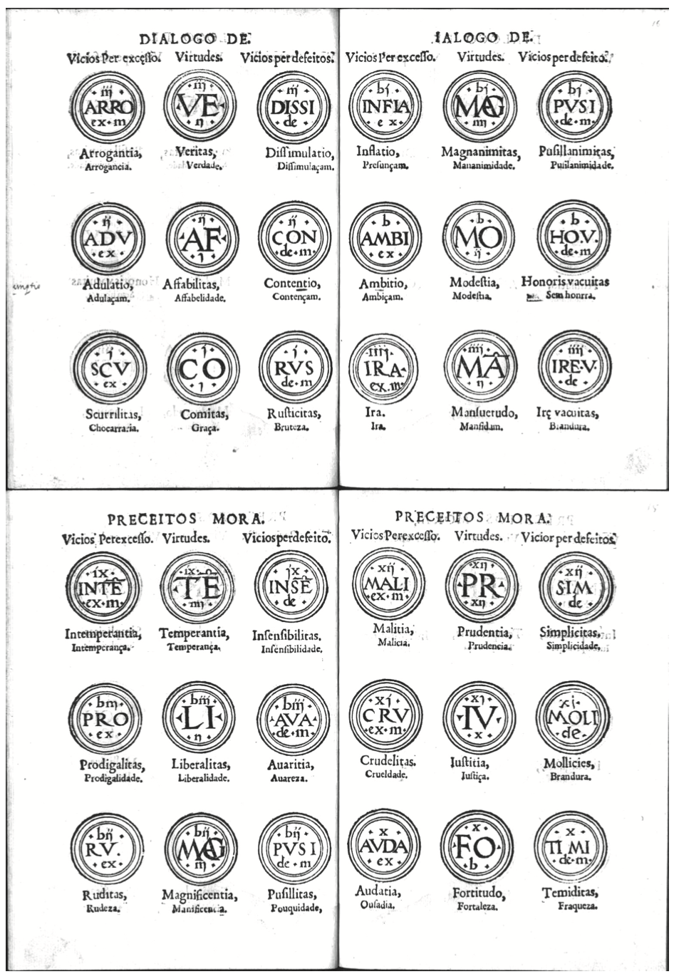 The pieces to play the game