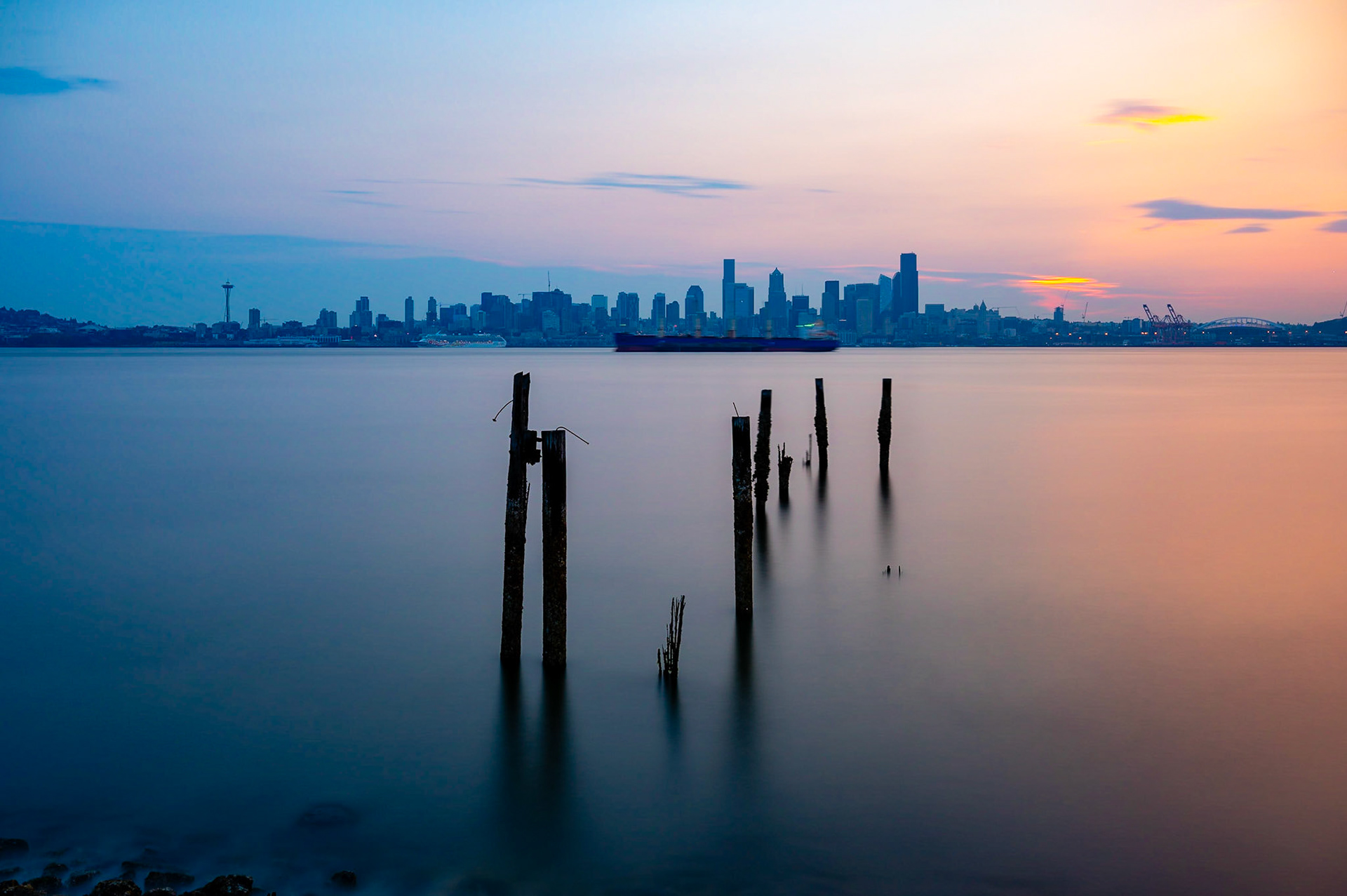 Seattle Sunrise from West Seattle