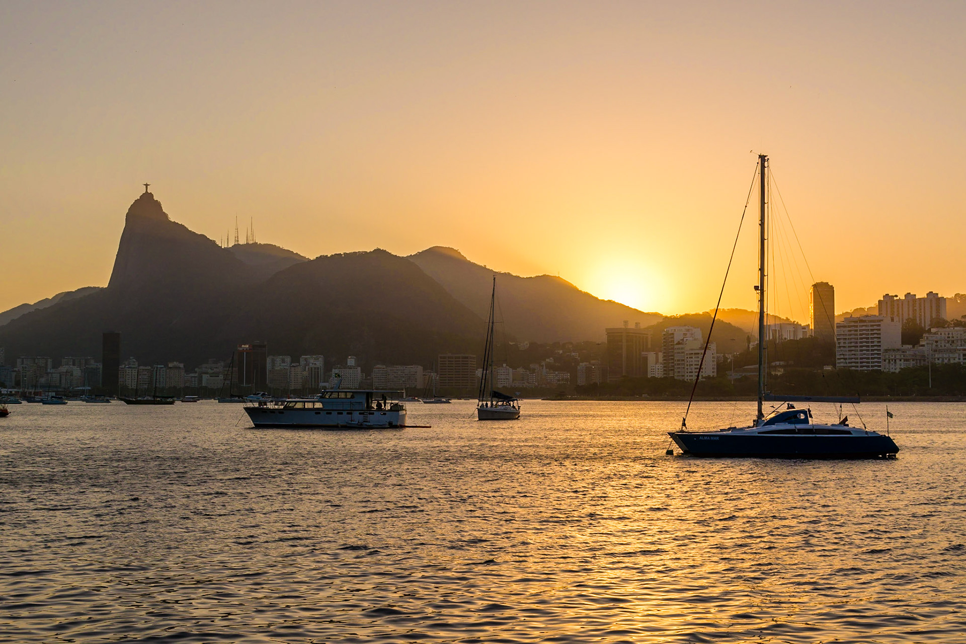 Urca is an area in the shadow of Sugarloaf Mountain, with beautiful views across the bay to Botafogo and Cristo Redentor (Christ the Redeemer).