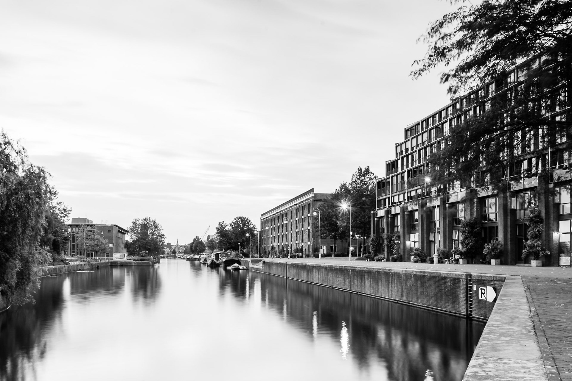 Entrepotdok canal, Amsterdam