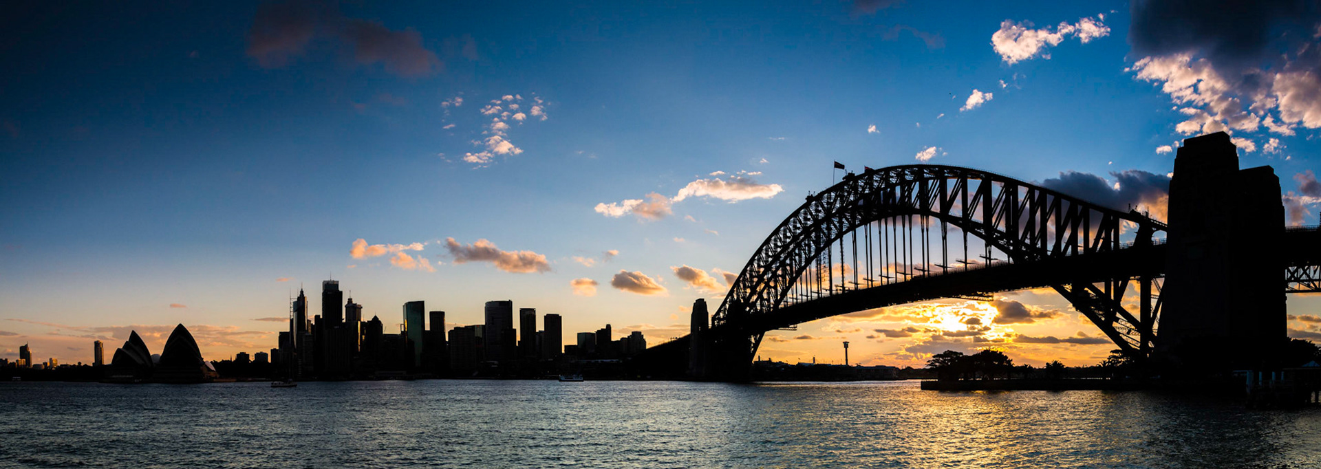 Taken as the sun was setting over Sydney