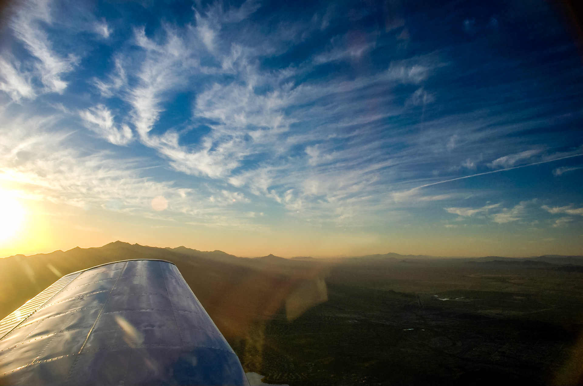 Training started early some days- this was the view on one occasion heading out to our training area.